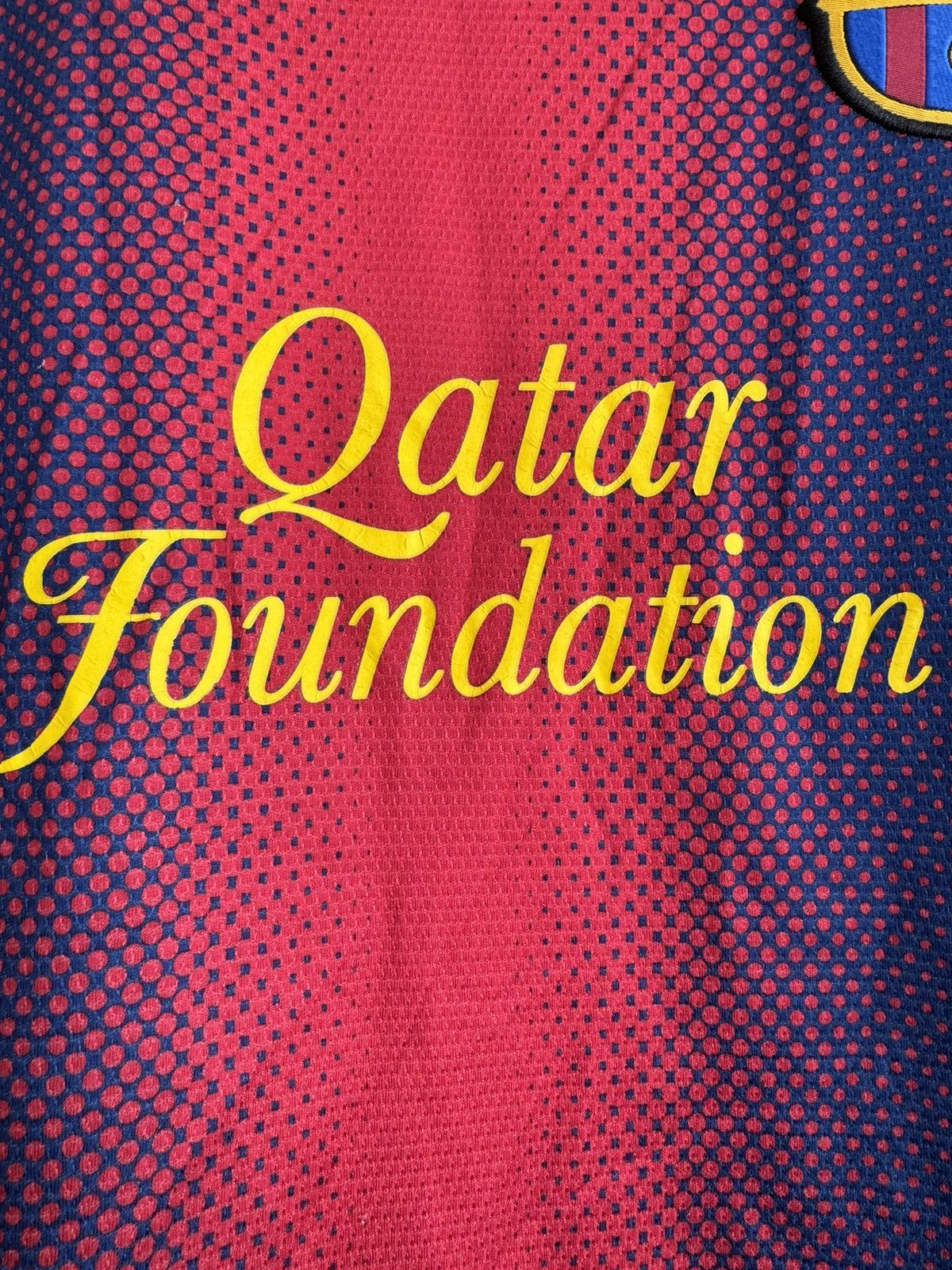 Nike Barcelona Messi 2012-2013 Home Soccer Jersey Football Shirt Size US L / EU 52-54 / 3 - 8 Thumbnail
