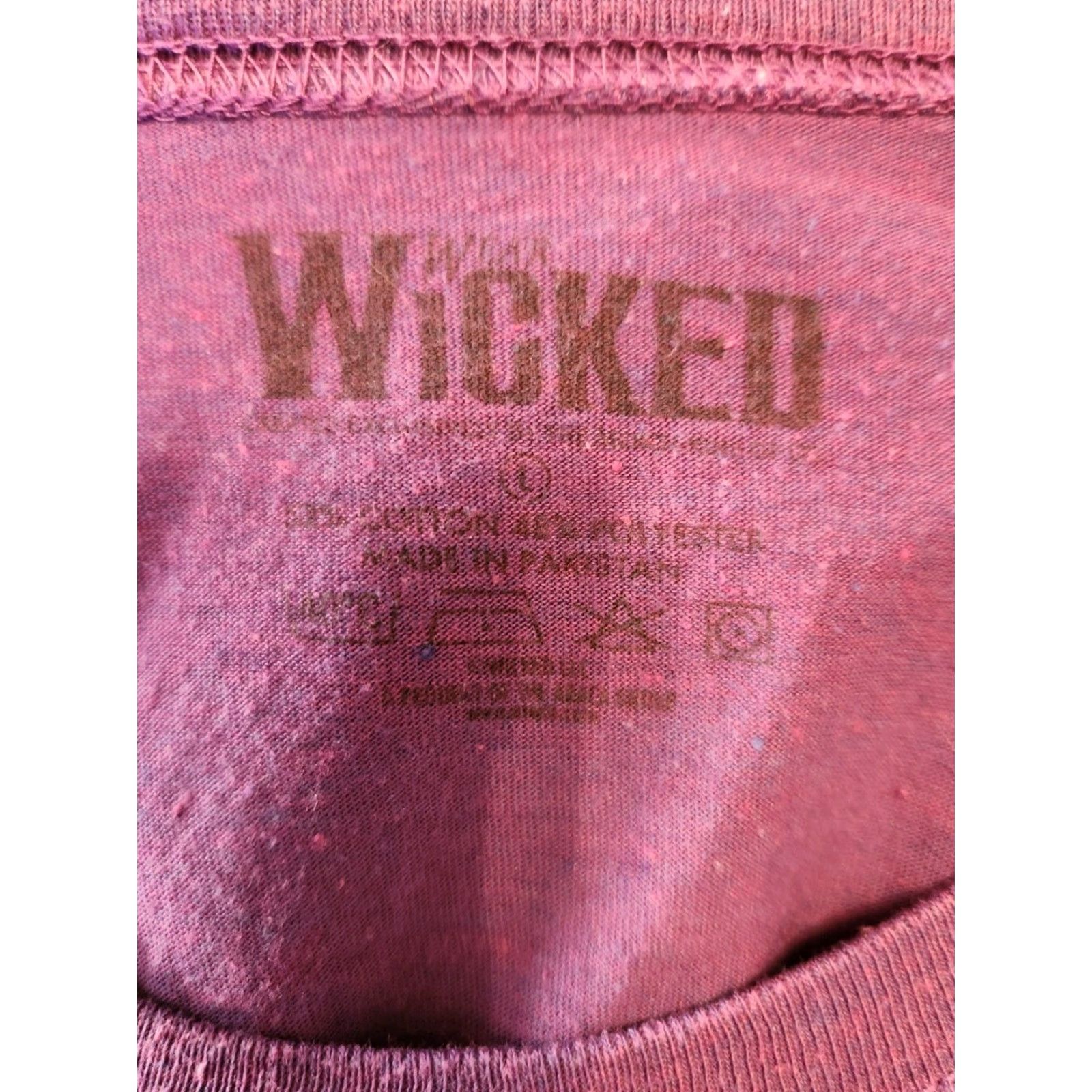 Vintage Womens Wicked I Love Oz Purple T Shirt Broadway Size Large Size L / US 10 / IT 46 - 2 Thumbnail