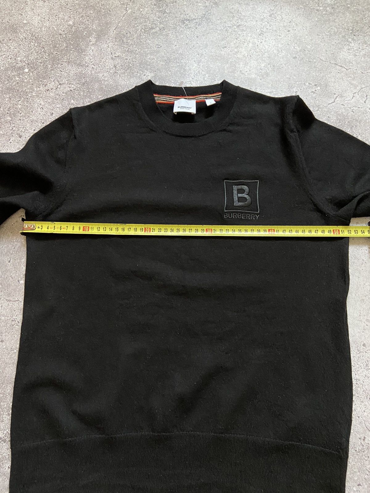 Burberry Burberry London Sweater Box Logo Size US L / EU 52-54 / 3 - 6 Thumbnail
