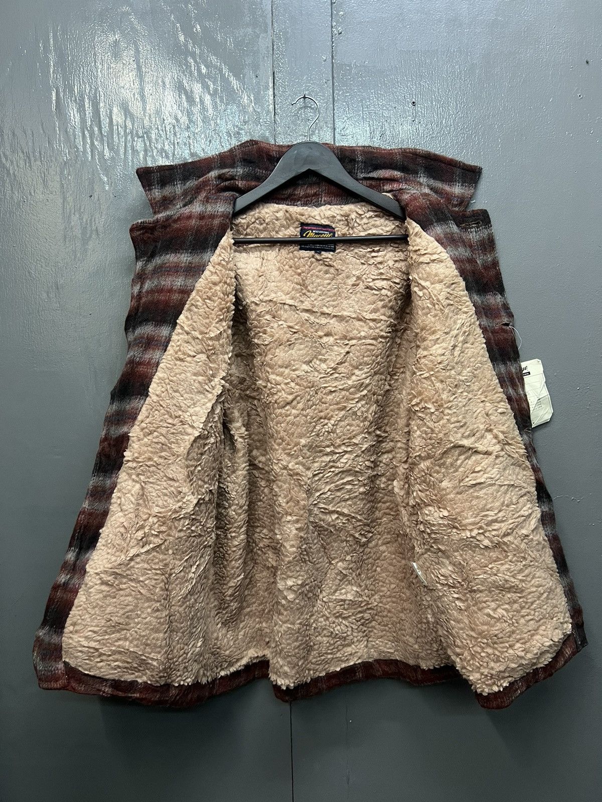 Vintage Vintage Maceye Wool Plaid Jacket With Fleece Lined Size US L / EU 52-54 / 3 - 5 Thumbnail