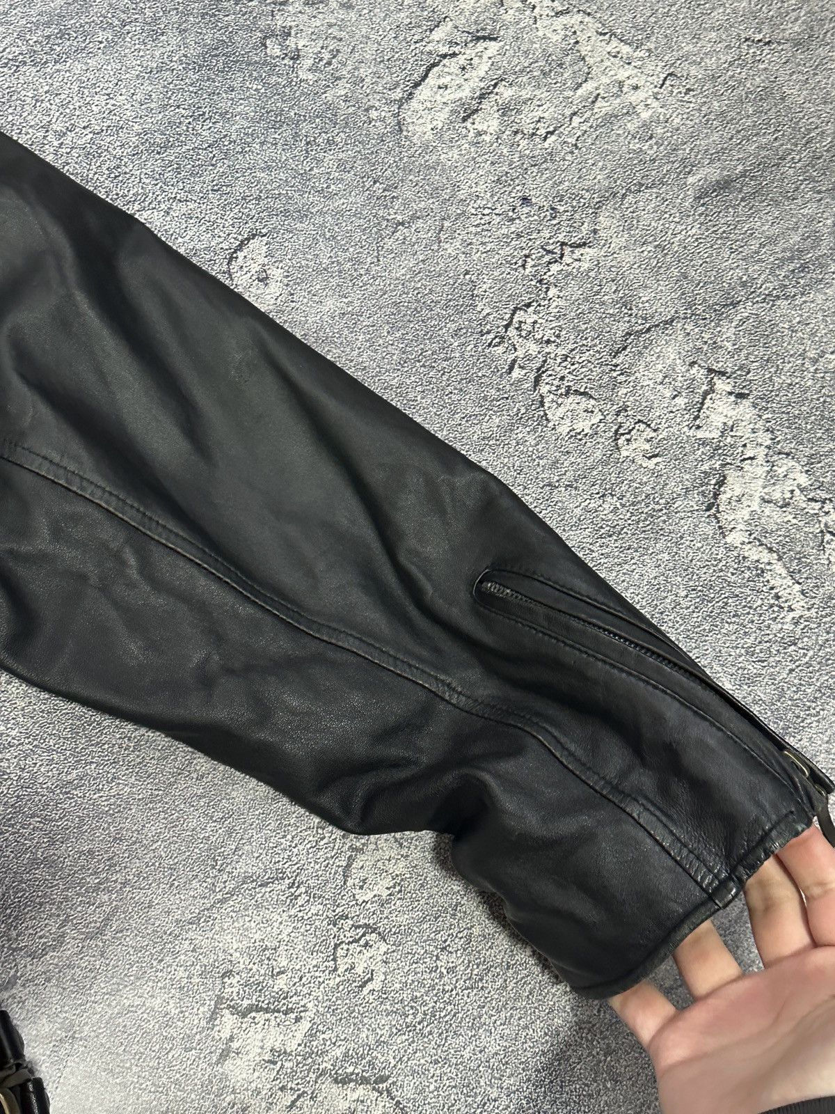 Harley Davidson Harley-Davidson Victory Lane Leather Riding Jacket Size S Size US S / EU 44-46 / 1 - 21 Thumbnail