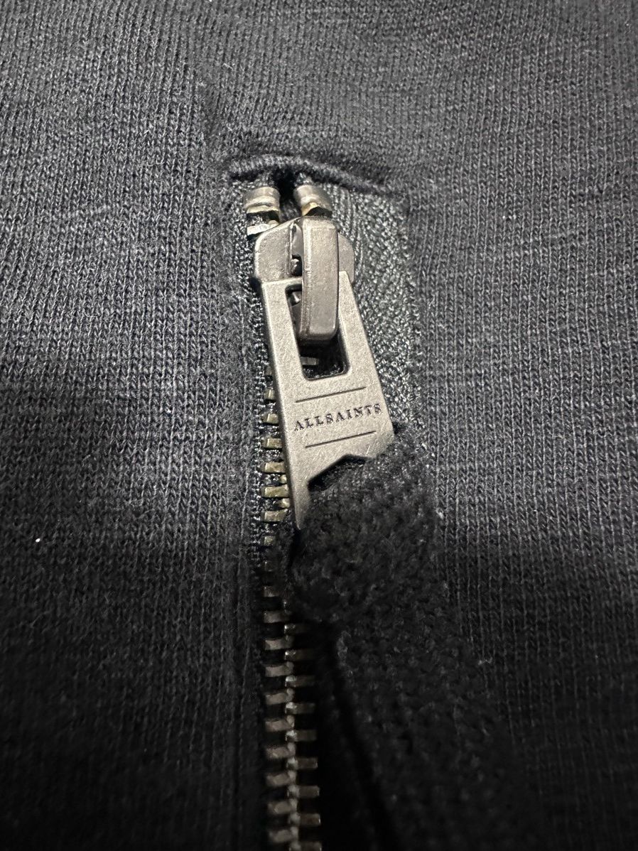 Allsaints All Saints Cotton Bomber Zip Sweatshirt Size US XL / EU 56 / 4 - 5 Thumbnail