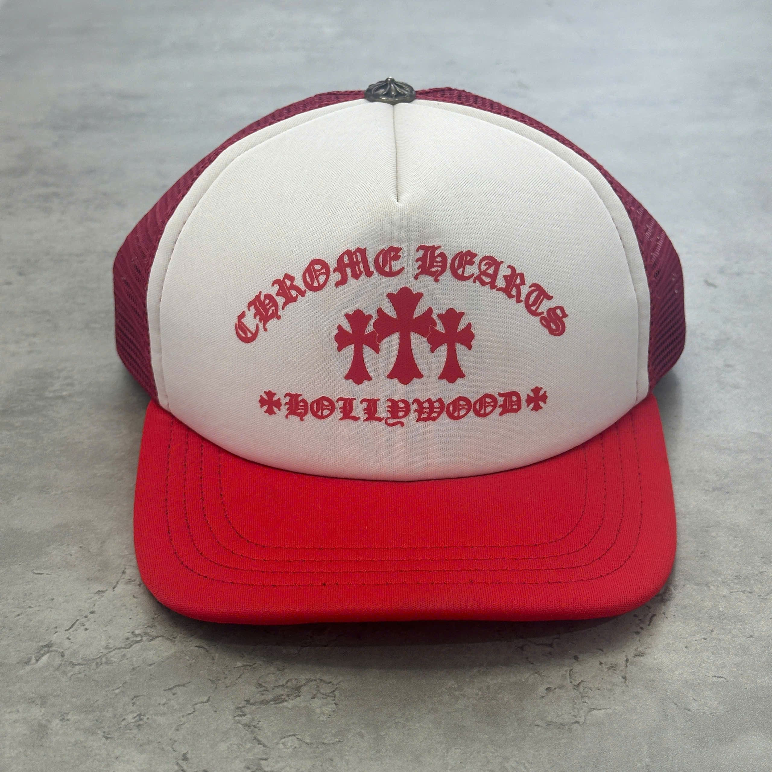 Chrome Hearts CHROME HEARTS King Taco Trucker Hat RED Size ONE SIZE - 2 Thumbnail