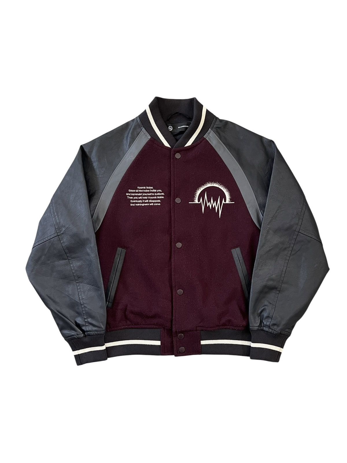 Undercover Undercover x GU Kosmik Noise Varsity Jacket Size US S / EU 44-46 / 1 - 2 Thumbnail