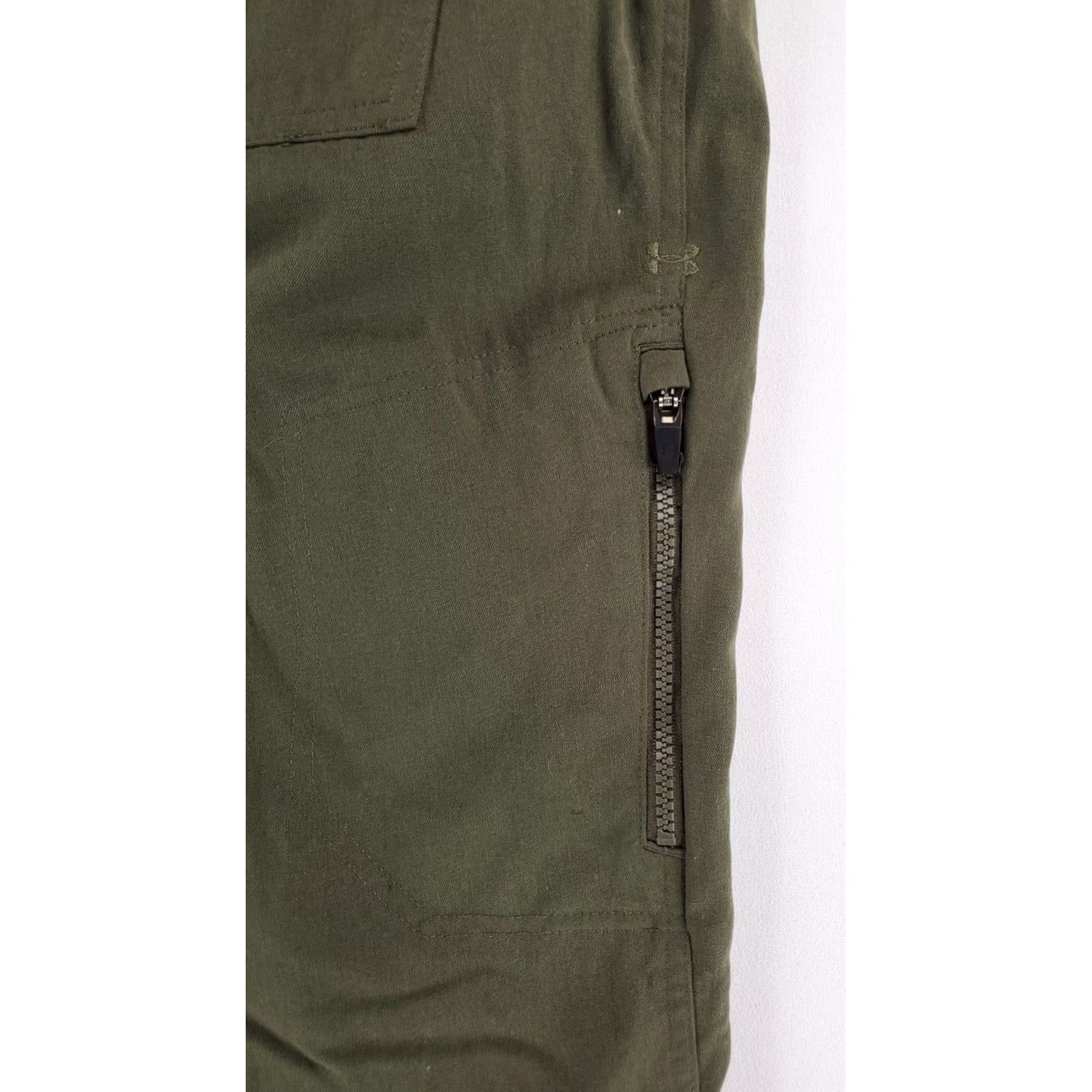 Under Armour Under Armour Pants Mens 36 x 34 Articulated Hiking Canvas Green Cargo Size US 36 / EU 52 - 2 Thumbnail