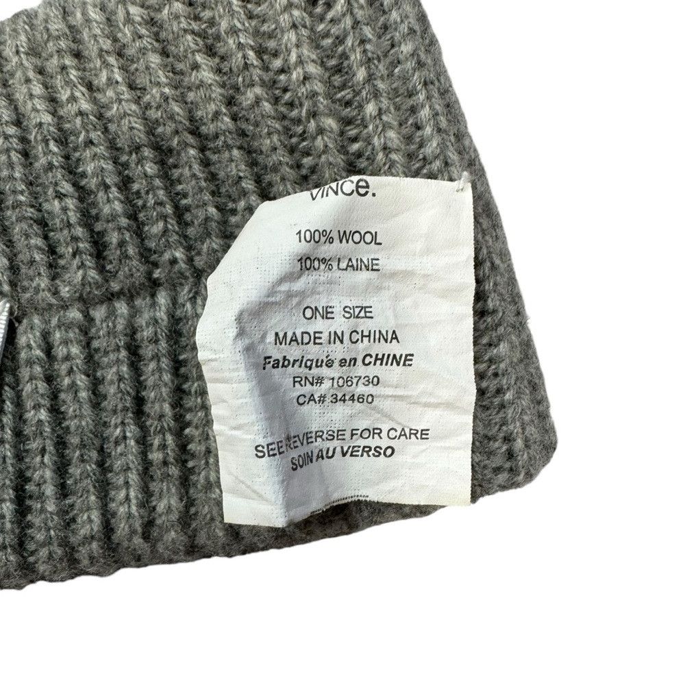Vince Vince Wool Knit Grey Headband Size ONE SIZE - 6 Thumbnail