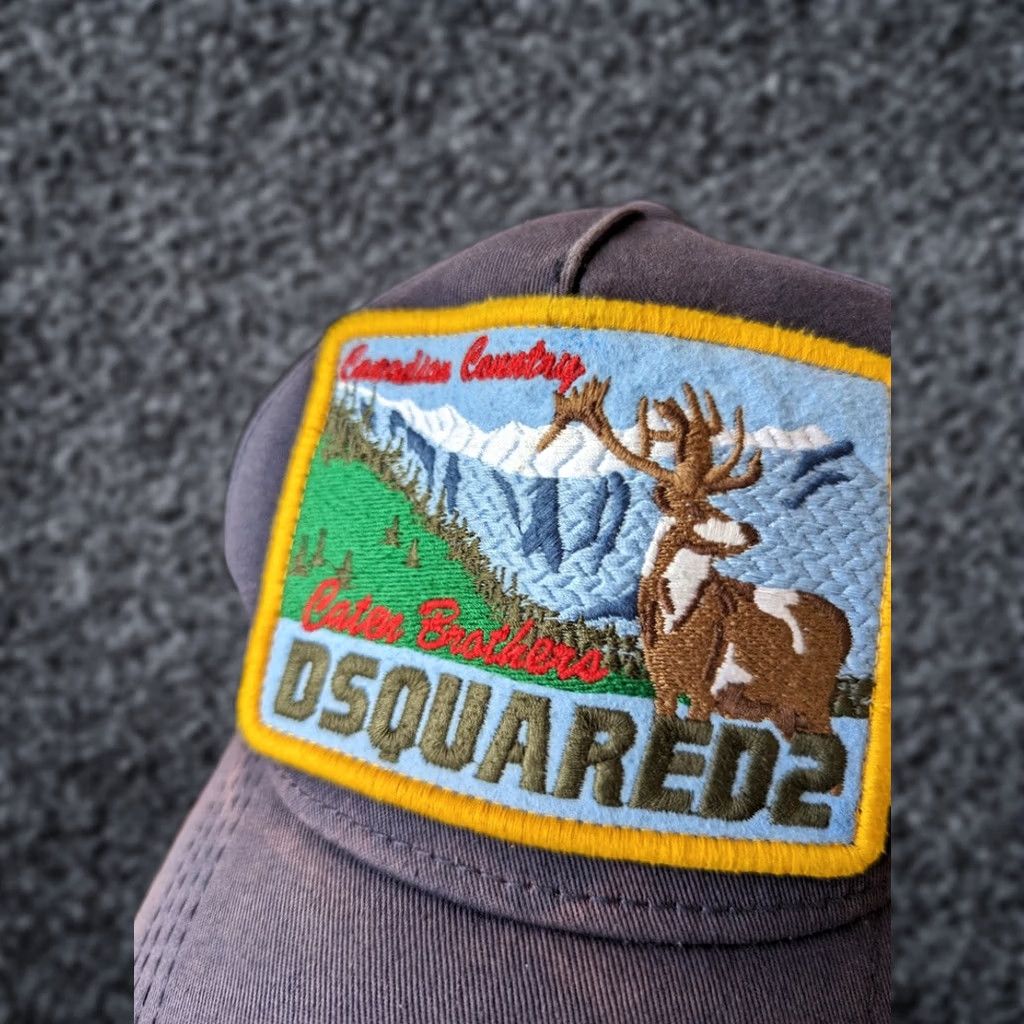 Dsquared2 DSQUARED2 Caten Brothers Deer Nature Cap Size ONE SIZE - 1 Thumbnail