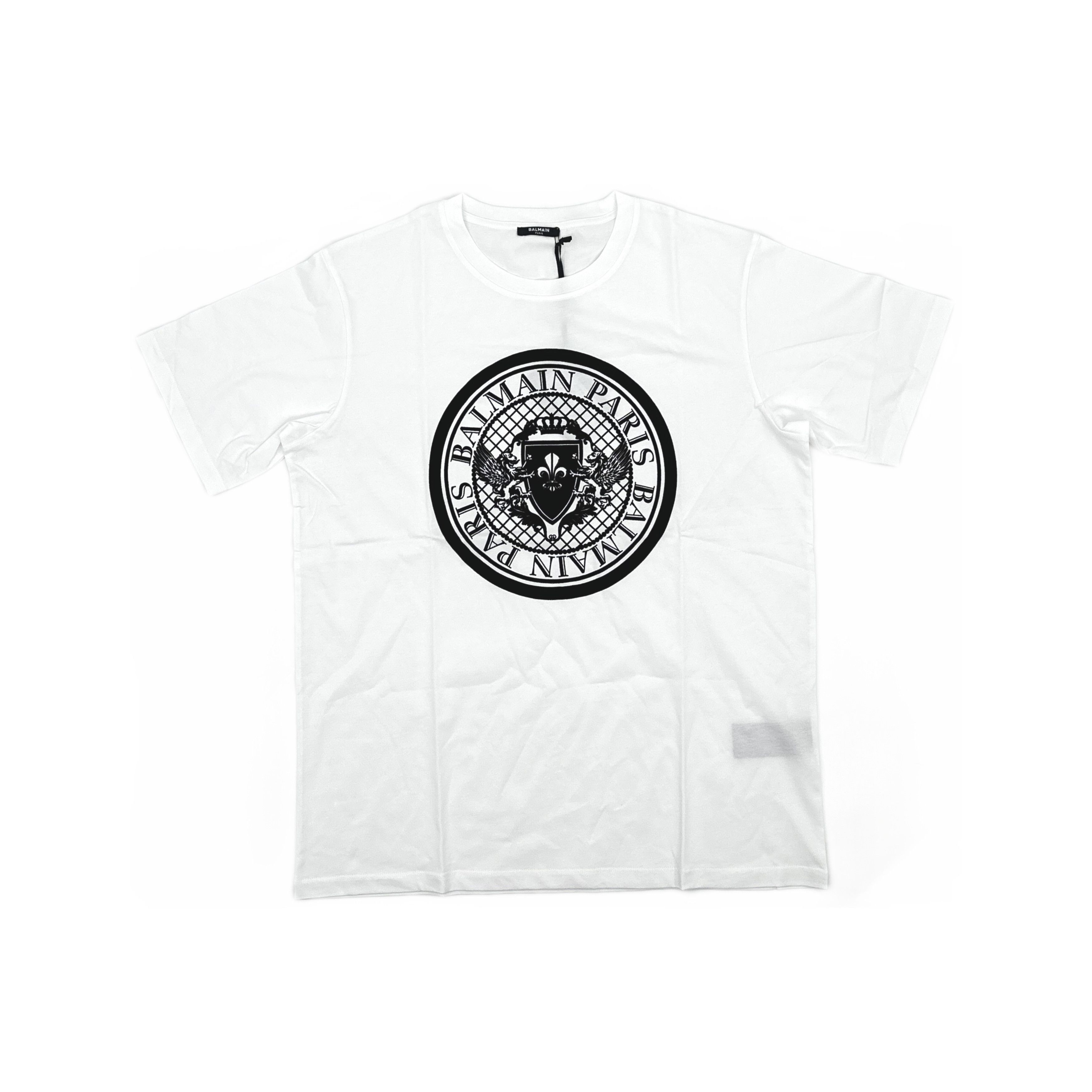 Balmain Balmain Logo Print T-Shirt Size L Size US L / EU 52-54 / 3 - 1 Thumbnail
