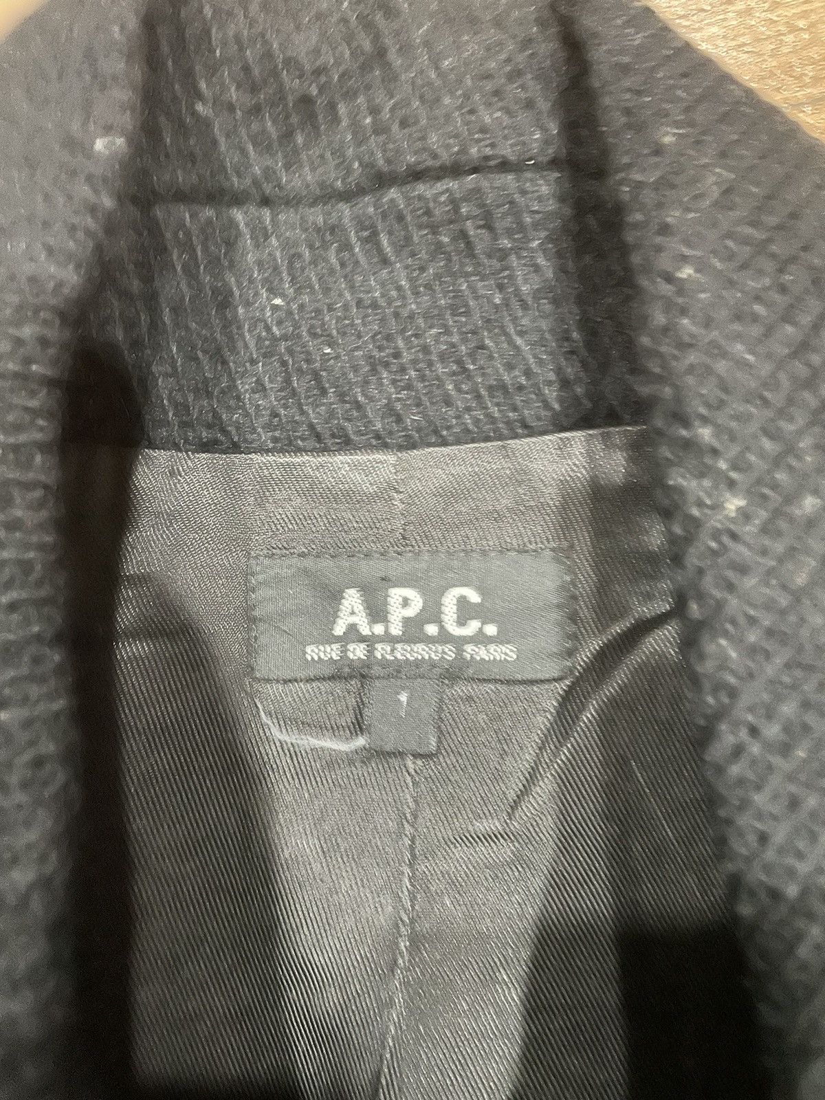 A.P.C. A.P.C HIVER 1999 black Coat Size S / US 4 / IT 40 - 6 Thumbnail