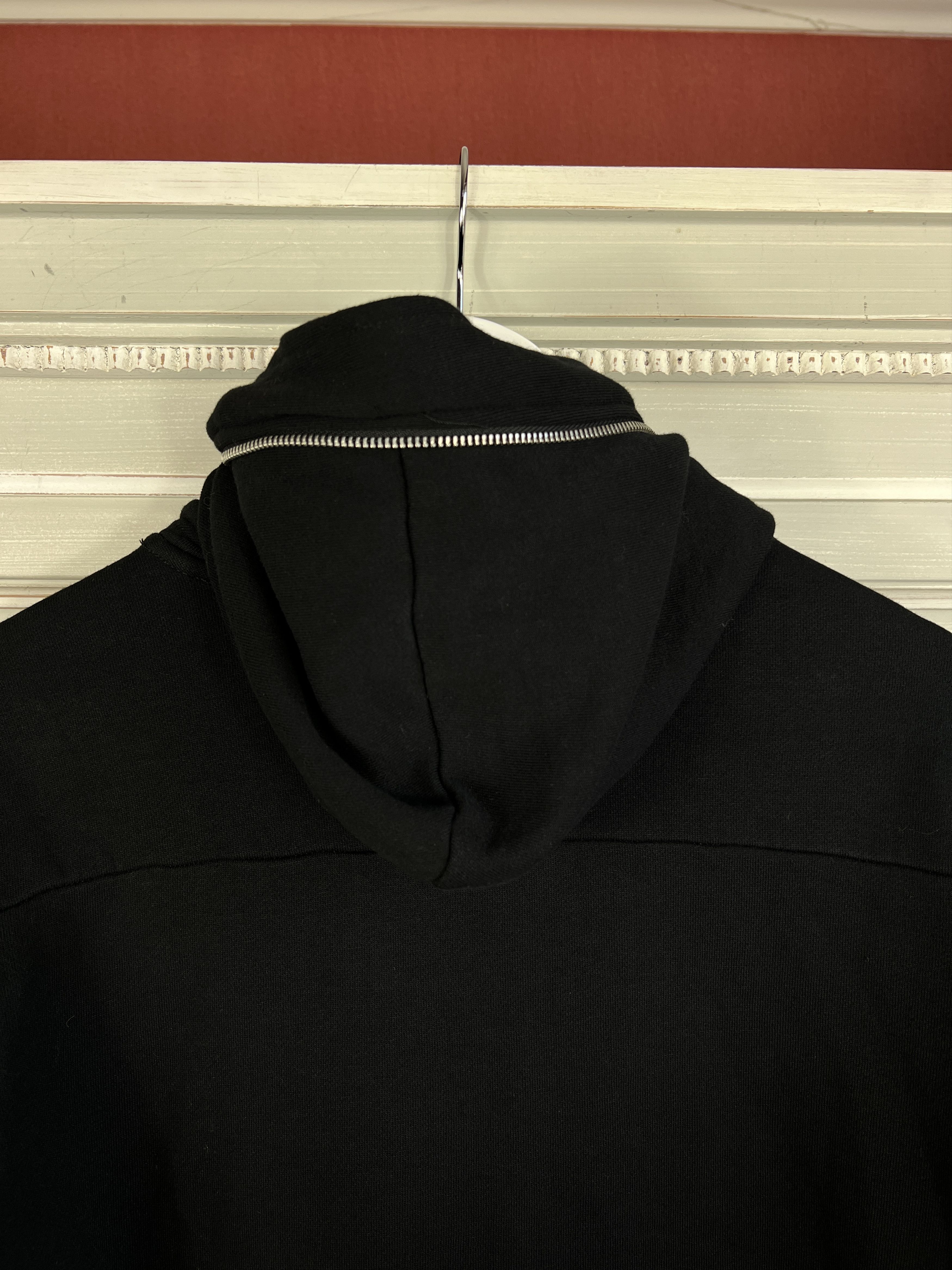 Diesel DIESEL BLACK ZIP HOODIE RICK OWENS STYLE Size US M / EU 48-50 / 2 - 5 Thumbnail