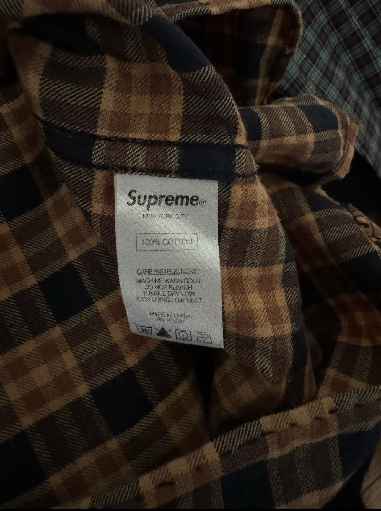 Supreme Supreme F/W 2014 Hooded Flannel Size US S / EU 44-46 / 1 - 5 Thumbnail