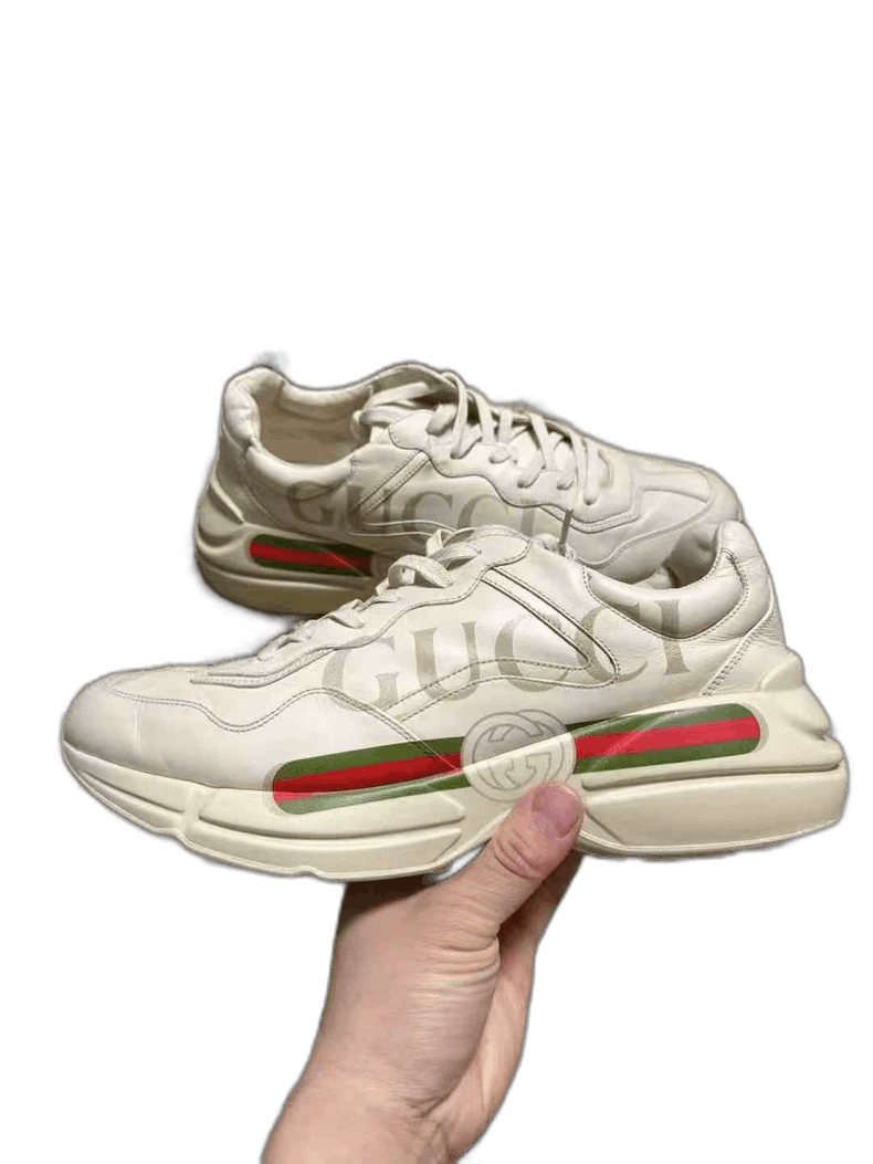 Gucci gucci lowtop sneakers size 11 Size US 11 / EU 44 - 1 Thumbnail