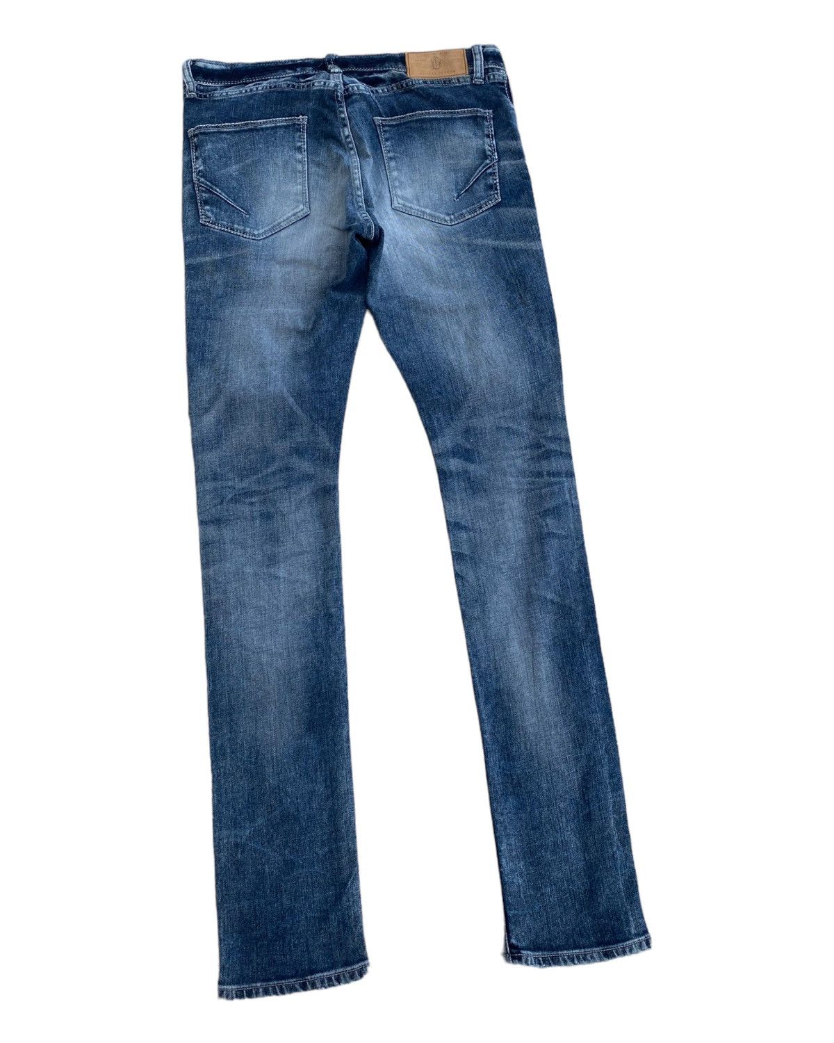 GOSTAR DE FUGA × Hysteric Glamour × Tornado Mart GOSTAR DE FUGA DISTRESSED DENIM DESIGN SKINNY JEANS Size 30" / US 8 / IT 44 - 5 Thumbnail