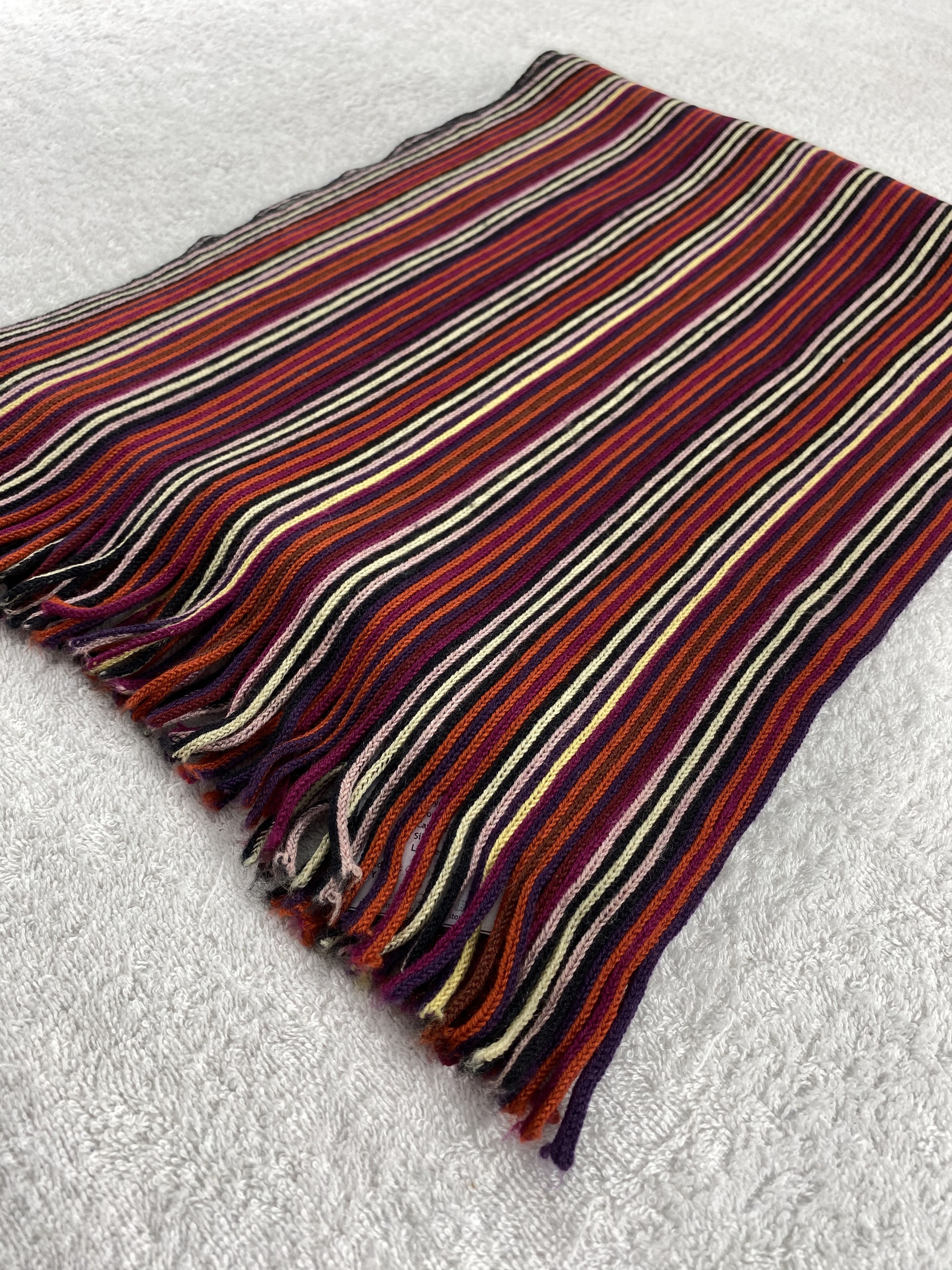 Takeo Kikuchi × Vintage Takeo Kikuchi Scarf / Muffler / Neckwear - WW1630 Size ONE SIZE - 3 Thumbnail