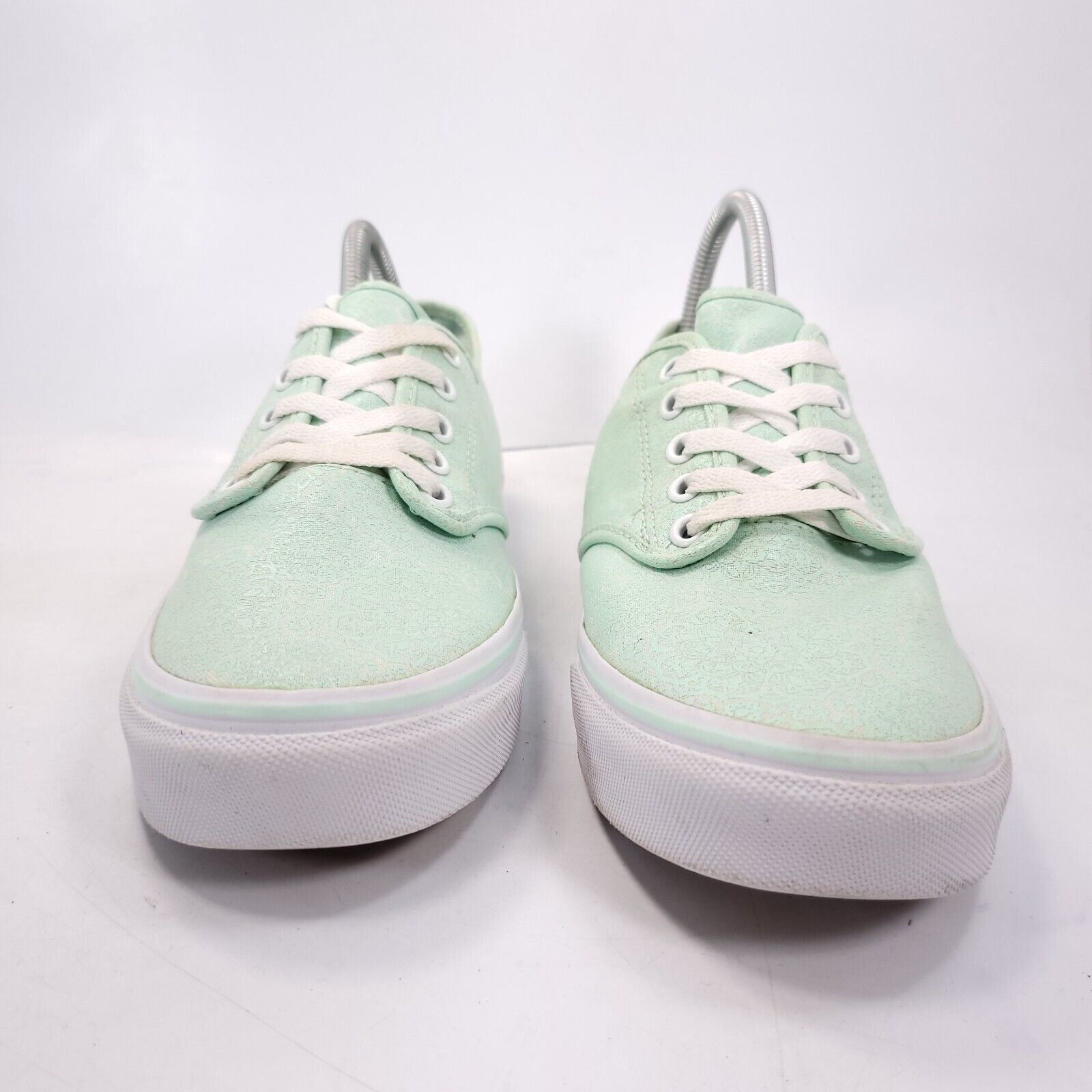 Vans Vans Off the Wall Shoe Womens Size 10 721356 Green White Size US 10 / IT 40 - 2 Thumbnail