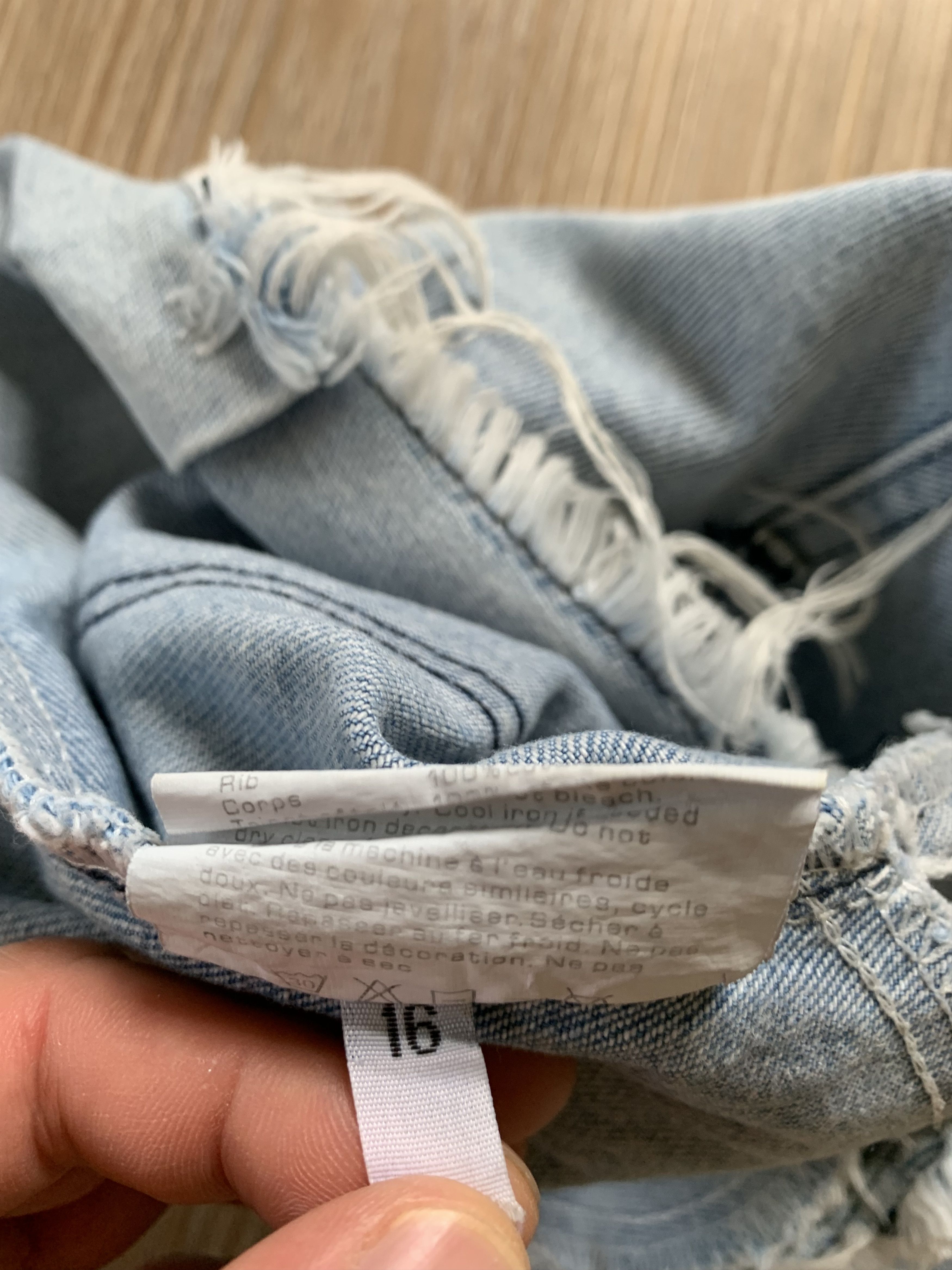 Alexander Wang × Denime Vintage Alexander Wang Mini Denime Shorts Size 26" / US 2 / IT 38 - 10 Thumbnail