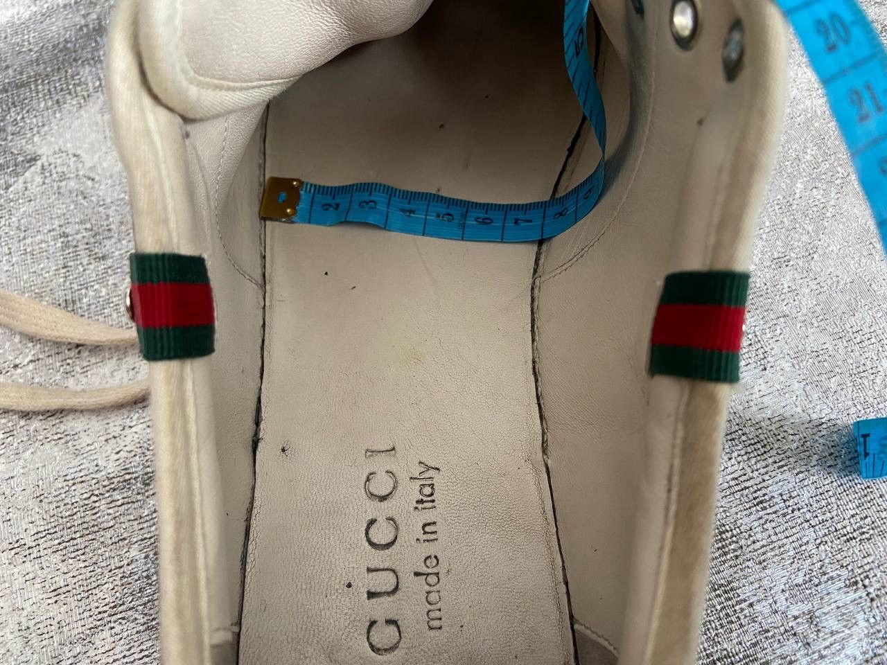 Gucci Gucci Monogram Print Leather Low Top Sneakers Size US 9 / EU 42 - 18 Thumbnail