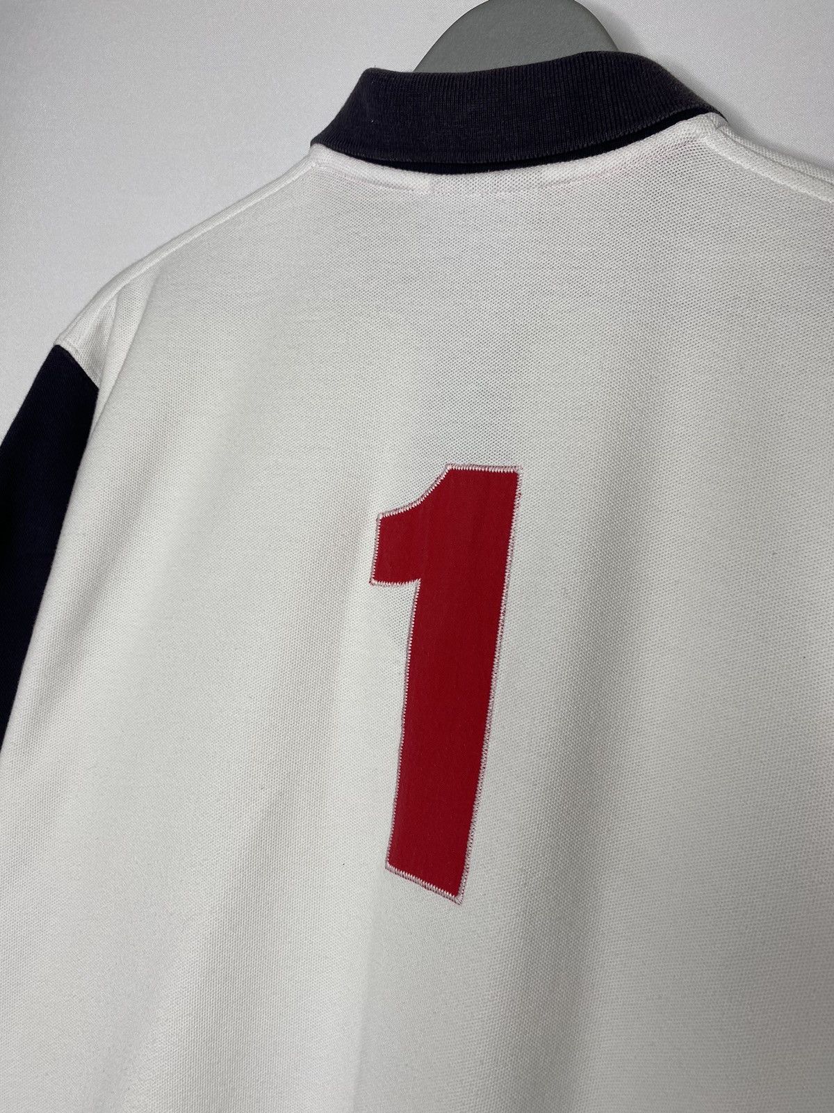 Hackett × Vintage Vintage Hackett London #1 Polo Shirt Short Sleeve Big Logo Size US L / EU 52-54 / 3 - 5 Thumbnail