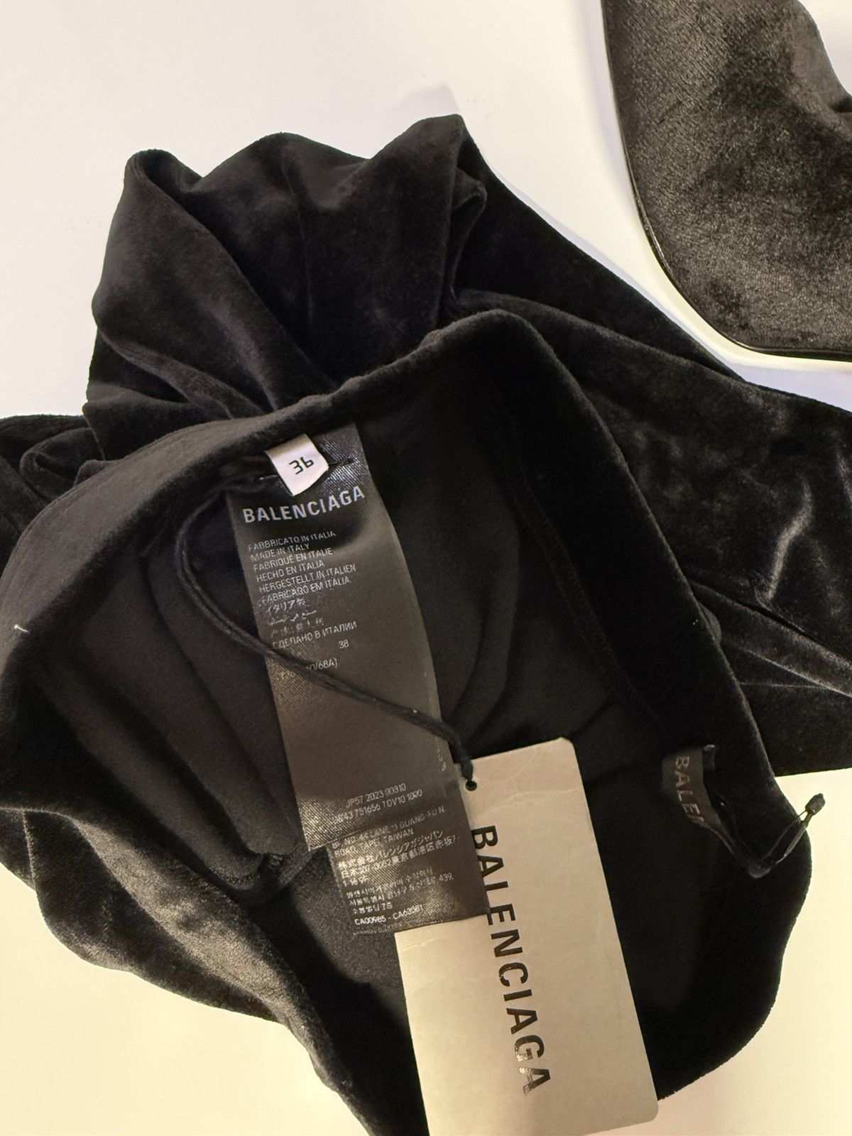 Balenciaga Balenciaga Black Women's Leggings Size US 7.5 / IT 37.5 - 5 Thumbnail