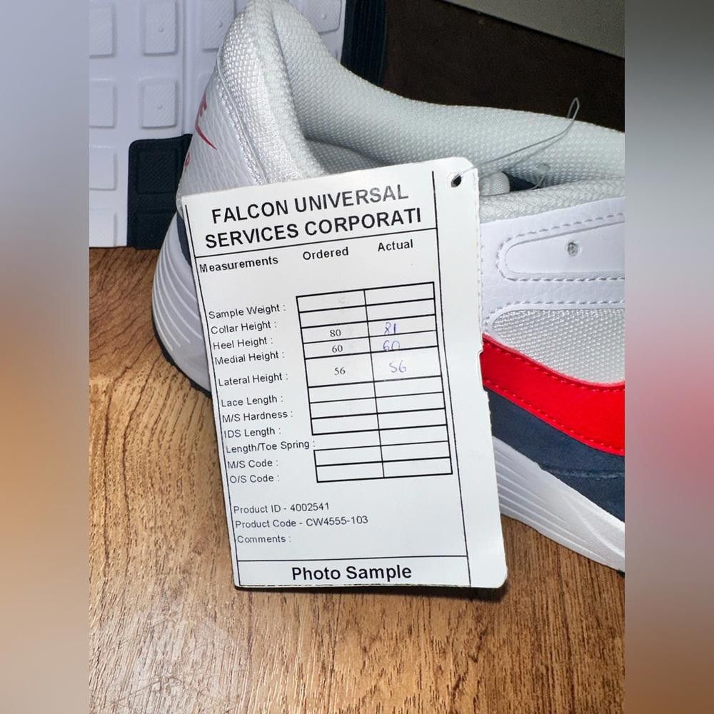 Nike Air Max SC 'Platinum Tint Bright Crimson' Sample Size US 9 / EU 42 - 6 Thumbnail