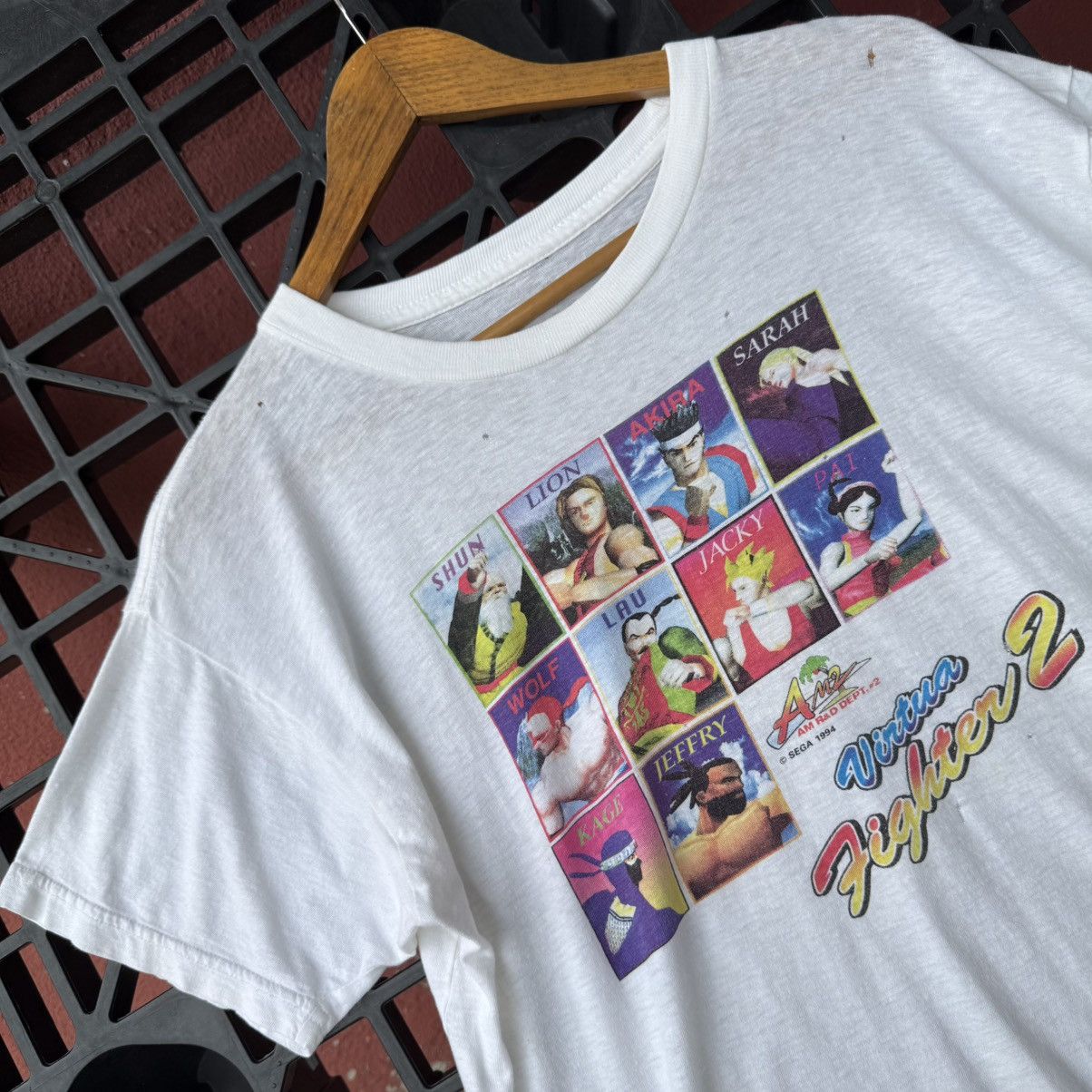 Vintage Vintage 1994 Sega Virtue Fighter 2 Distressed Worn Looks Size US M / EU 48-50 / 2 - 3 Thumbnail