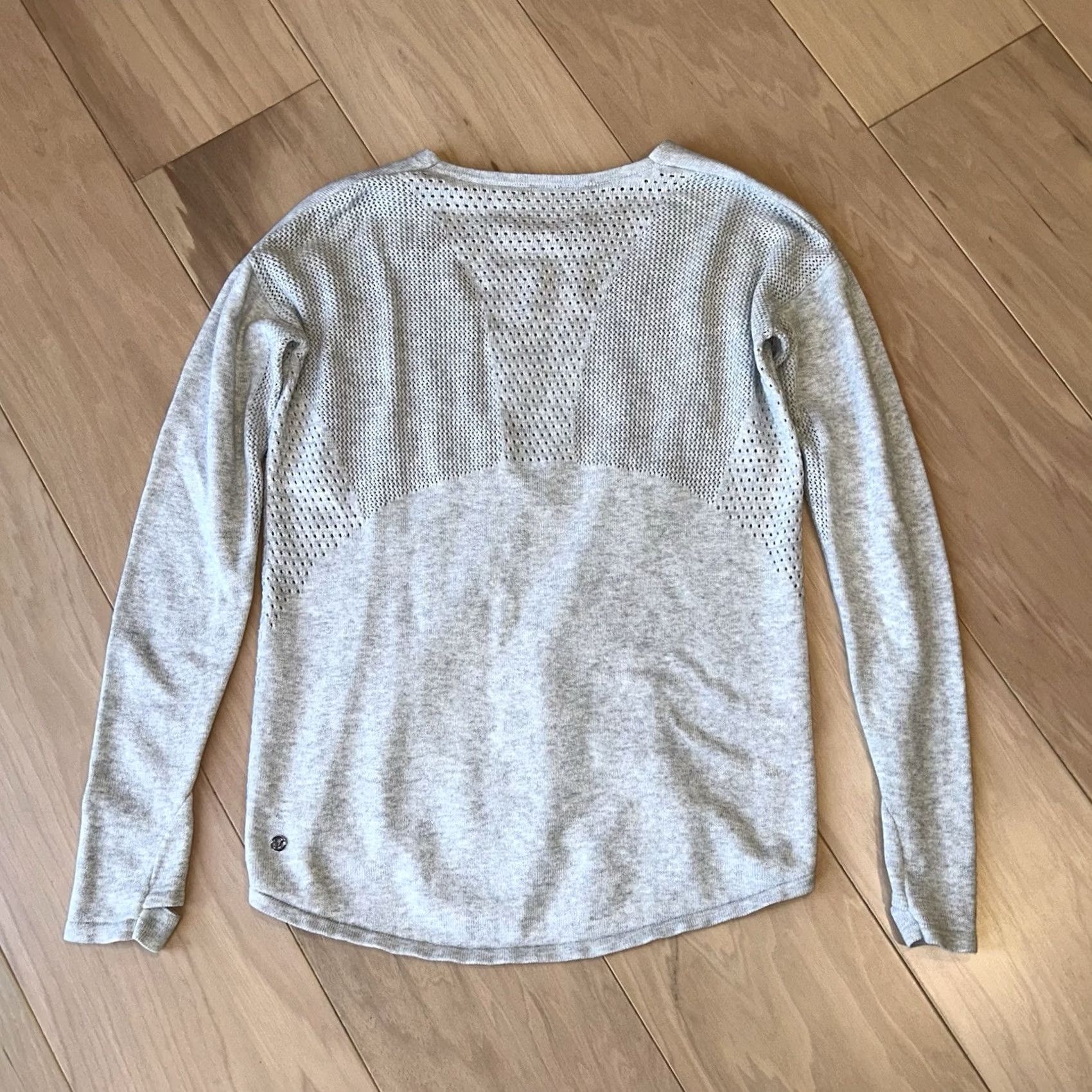 Lululemon Lululemon Sweater Crew Neck Pullover Heathered Nimbus Grey Women’s Small Regular Size S Knit Lightweight All Seasons Casual Travel Business Size S / US 4 / IT 40 - 5 Thumbnail