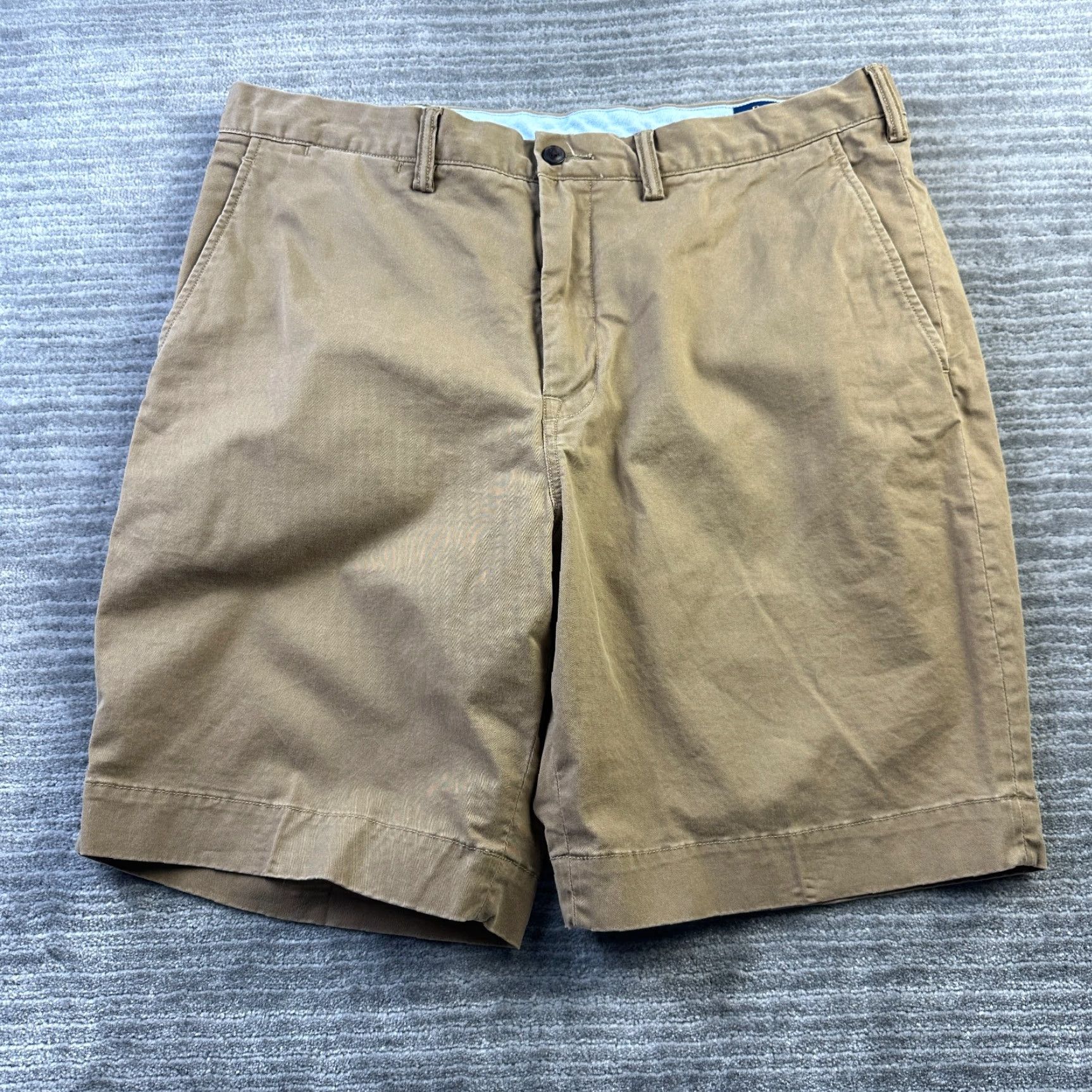 Polo Ralph Lauren Polo Ralph Lauren Shorts Mens 38 Beige Khaki Stretch Twill Pony 9" Casual Chino Size US M / EU 48-50 / 2 - 3 Thumbnail