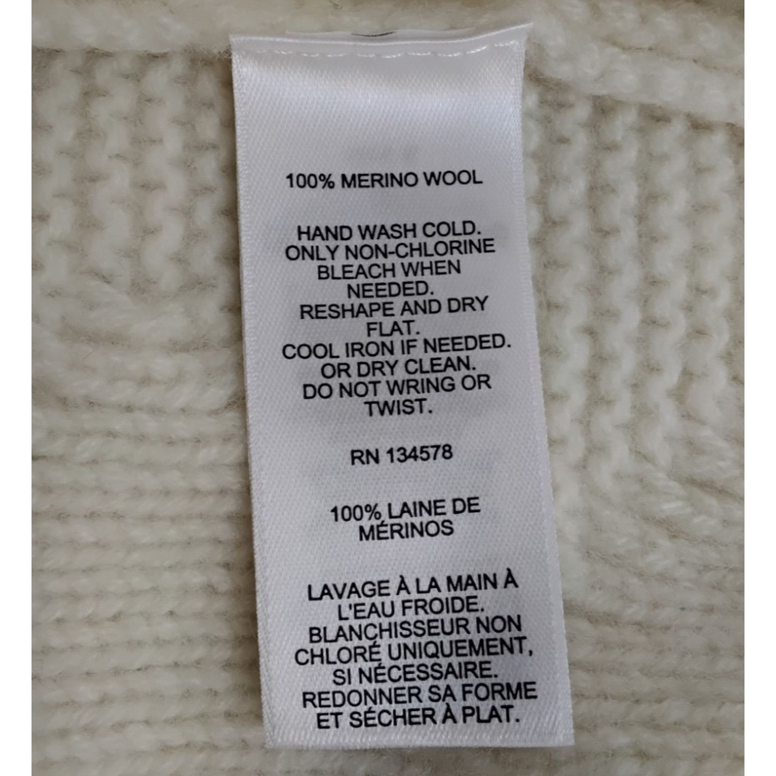 Vineyard Vines Vineyard Vines Merino Sweater Women's M Off White Crop NWT Size M / US 6-8 / IT 42-44 - 7 Thumbnail