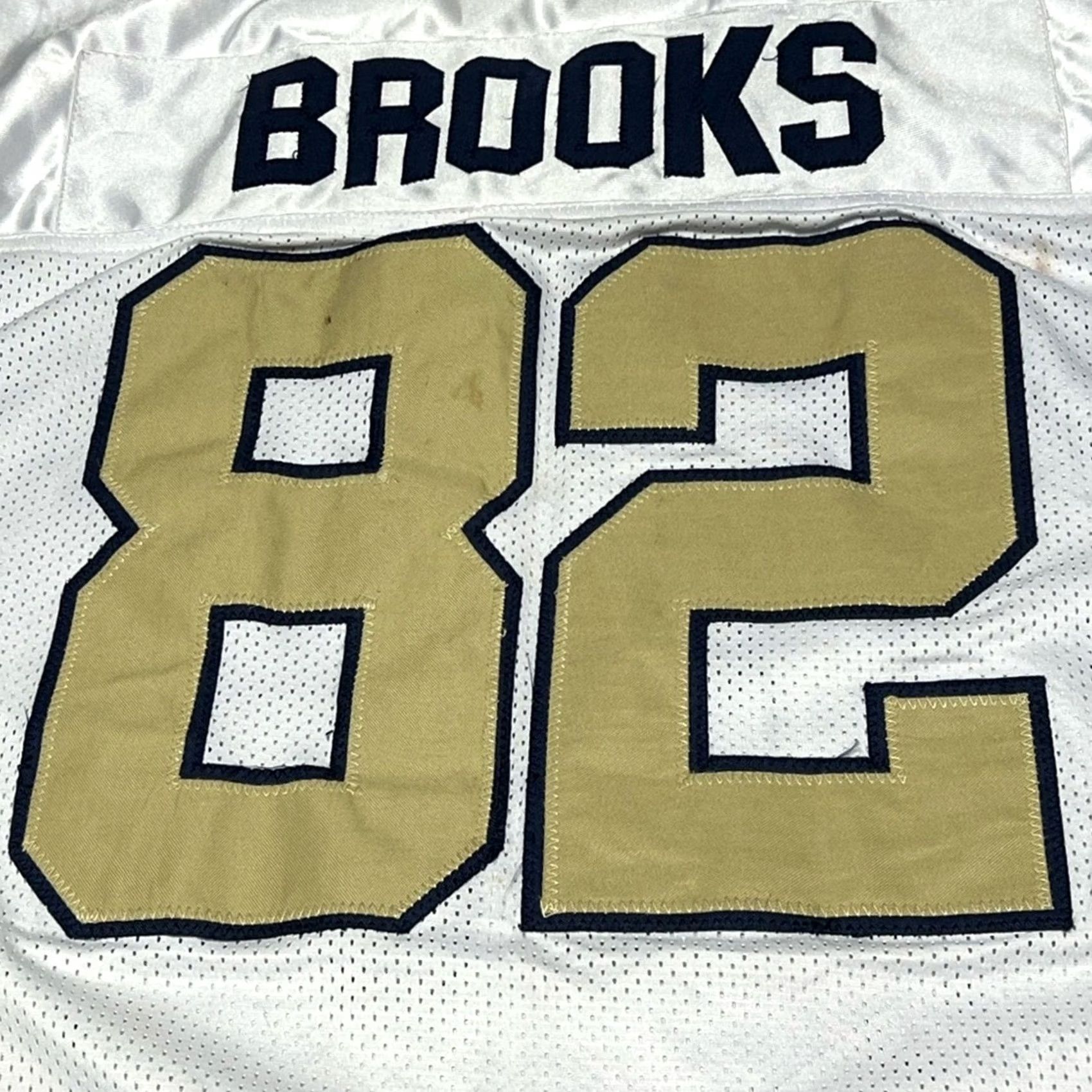 Brooks USFA Semi-Pro Football Game Used Bruins Jersey #82 Brooks XL White Mens T-Shirt 1 of 1 Size US XL / EU 56 / 4 - 4 Thumbnail