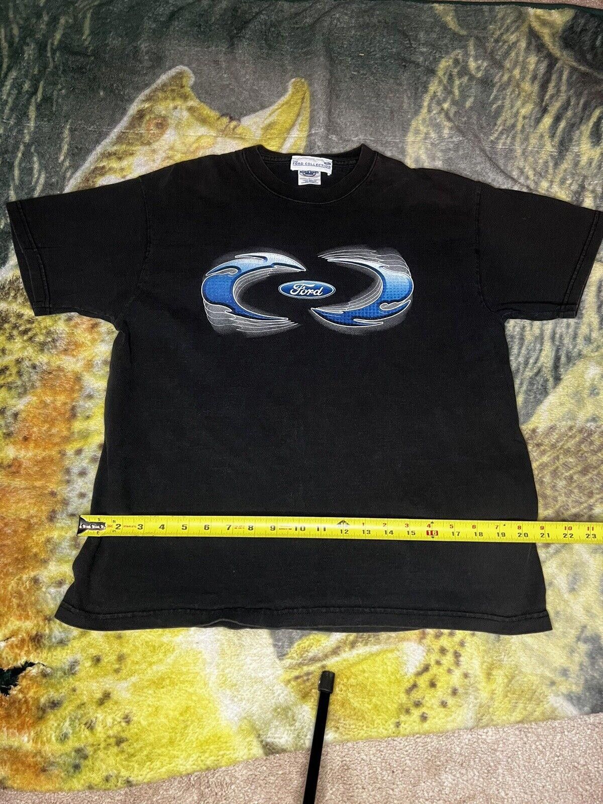 Ford Ford Logo Graphic T-Shirt - Black Casual Tee Size US L / EU 52-54 / 3 - 5 Thumbnail