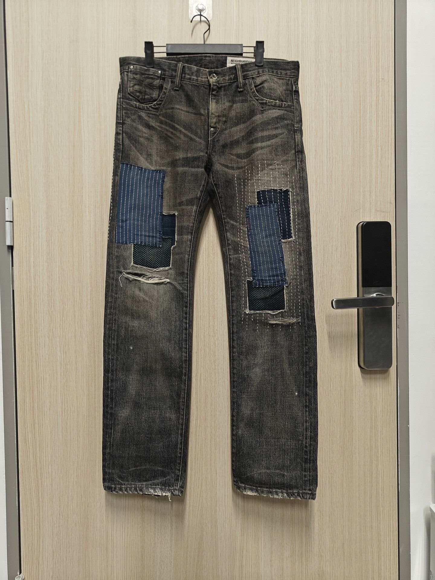 Neighborhood NEIGHBORHOOD 15SS Patched Sashiko Denim Size US 32 / EU 48 - 1 Thumbnail