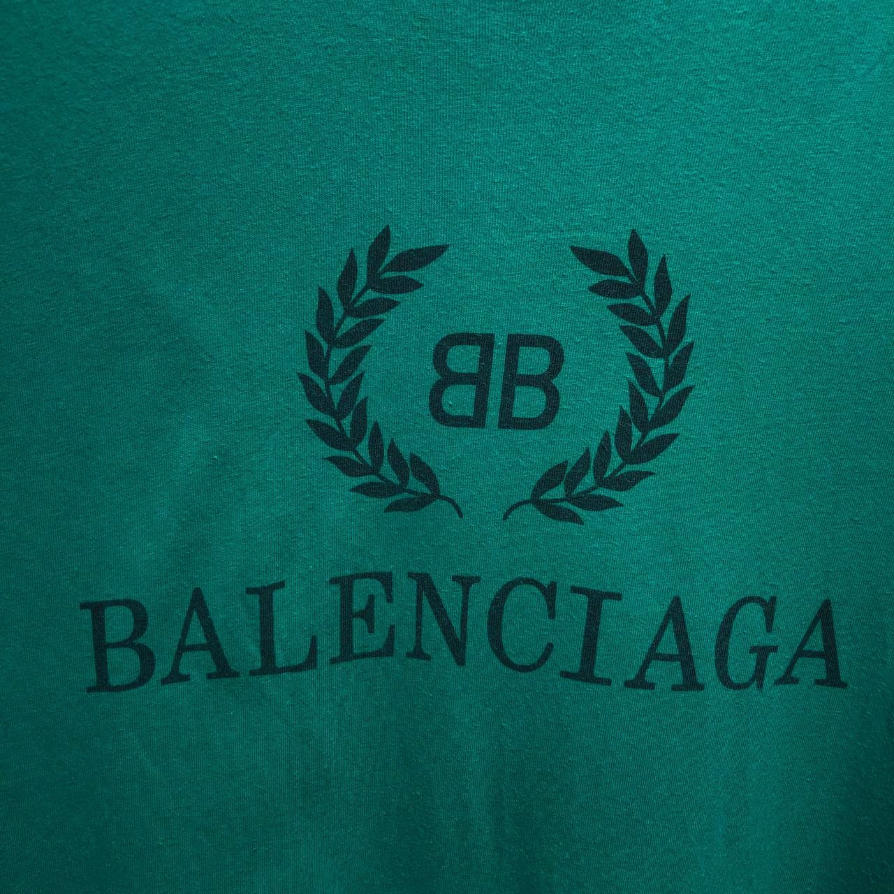 Balenciaga Balenciaga Feather logo tee Size US L / EU 52-54 / 3 - 2 Thumbnail