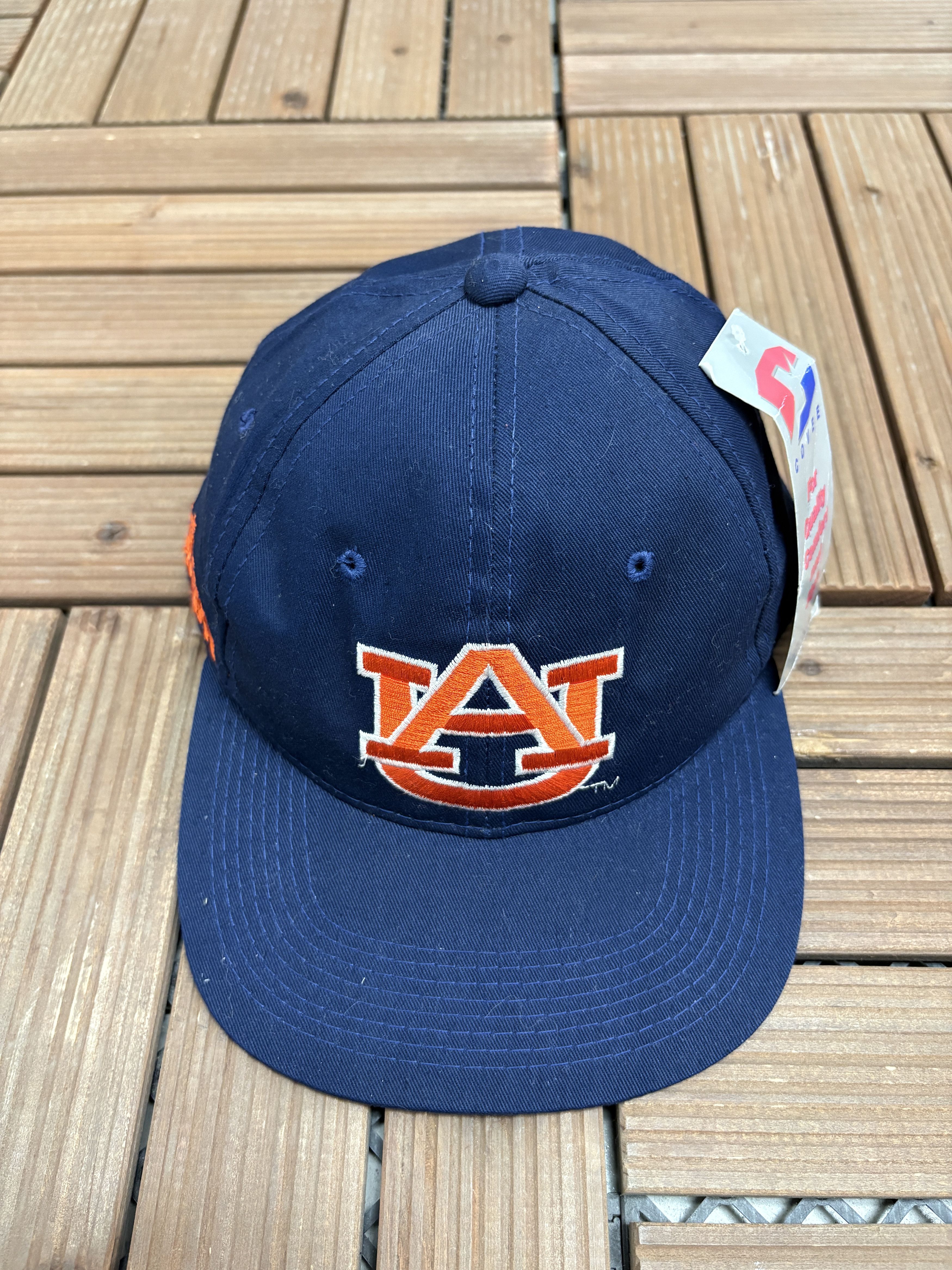 Vintage Auburn Tigers Vintage Blue Snap Back Hat Cap Size ONE SIZE - 2 Thumbnail