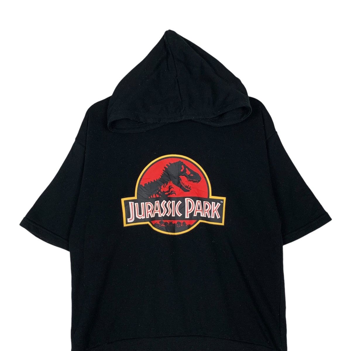 Universal Studios JURASSIC WORLD Jurassic Park Short Sleeve Hoodies #1332-C60 Size US M / EU 48-50 / 2 - 2 Thumbnail