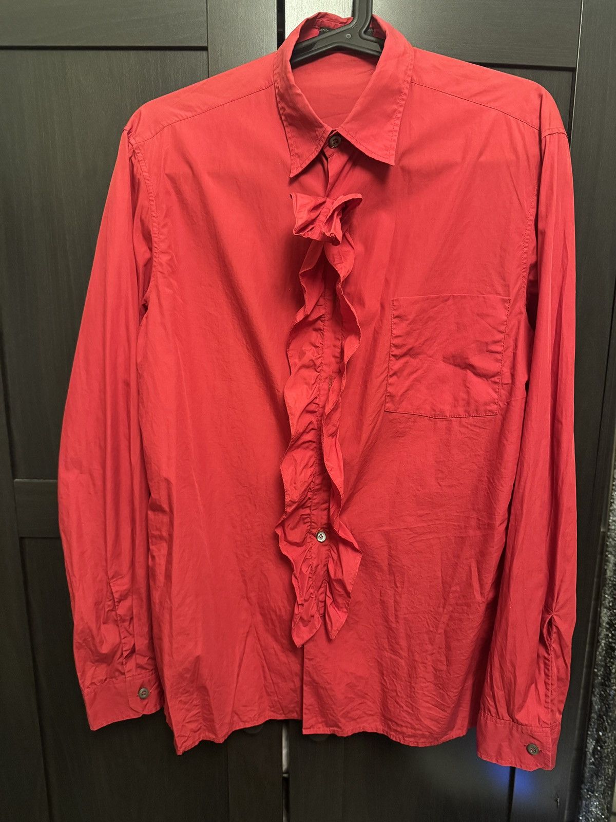Prada Prada ruffled button shirt Size US M / EU 48-50 / 2 - 1 Thumbnail
