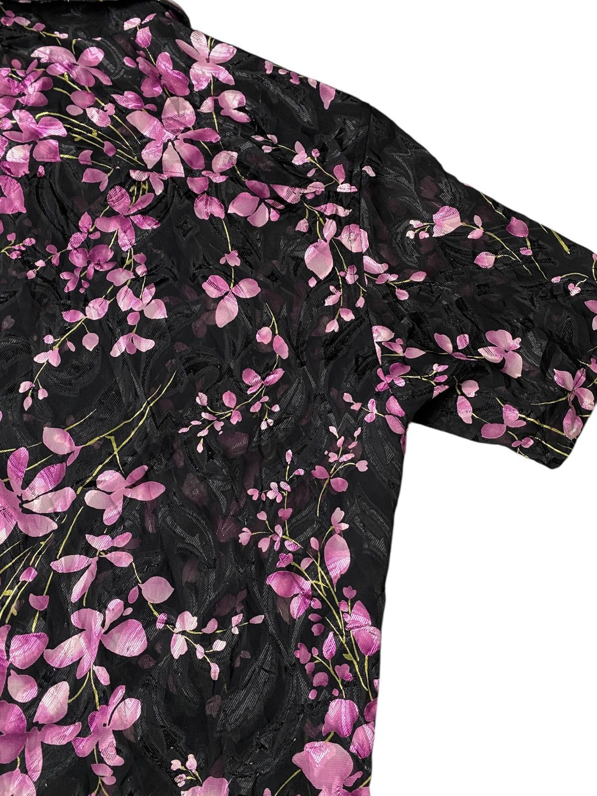 If Six Was Nine 2000's Tornado Mart Sakura Floral Shirts Size US M / EU 48-50 / 2 - 7 Thumbnail