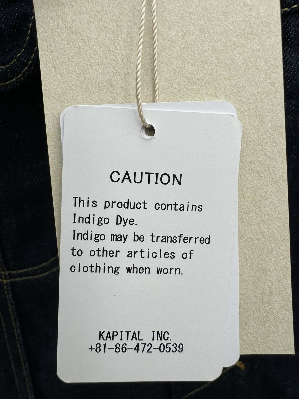 Kapital Kountry Kapital 11.5oz Denim Western Tuxedo Bone Indigo Sz 46 NWT Size US L / EU 52-54 / 3 - 6 Thumbnail