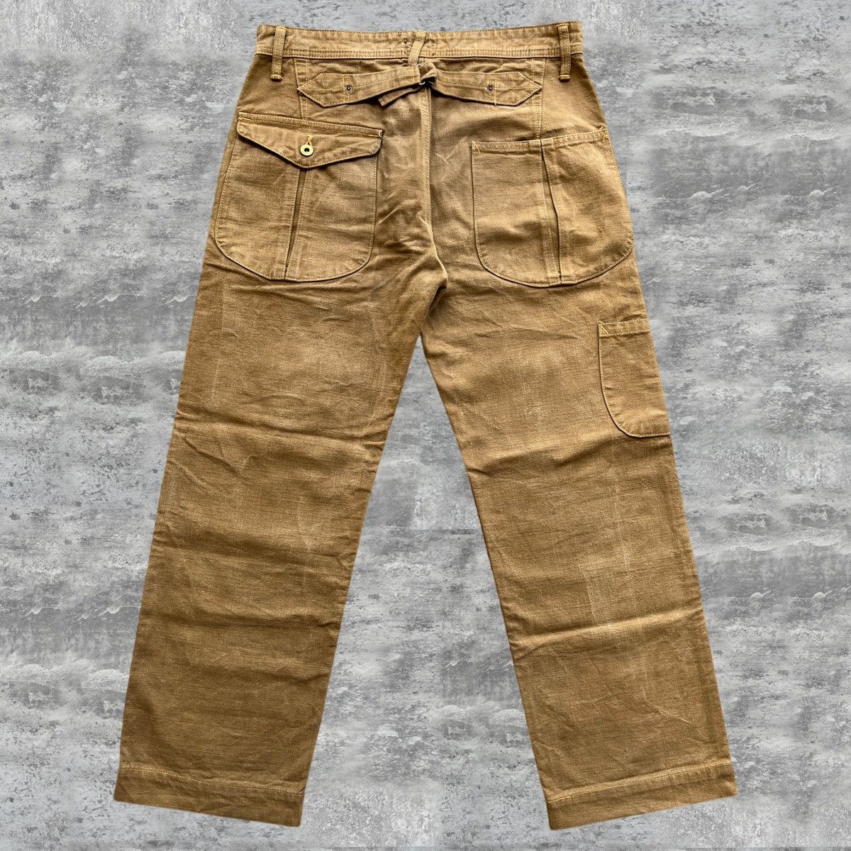 Carhartt × EIGHT-G × Japanese Brand Eight’G Carpenter Heavy Canvas Pants Size US 34 / EU 50 - 1 Thumbnail