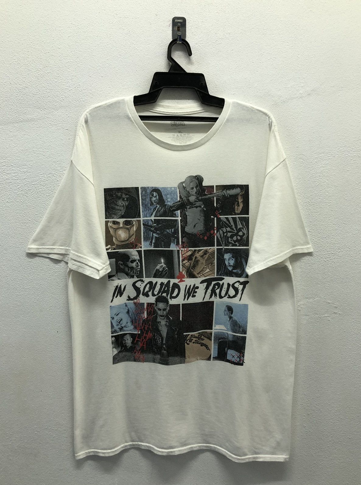 Vintage Vintage Suicide Squad In Squad We Trust T-Shirt Size US XL / EU 56 / 4 - 1 Thumbnail