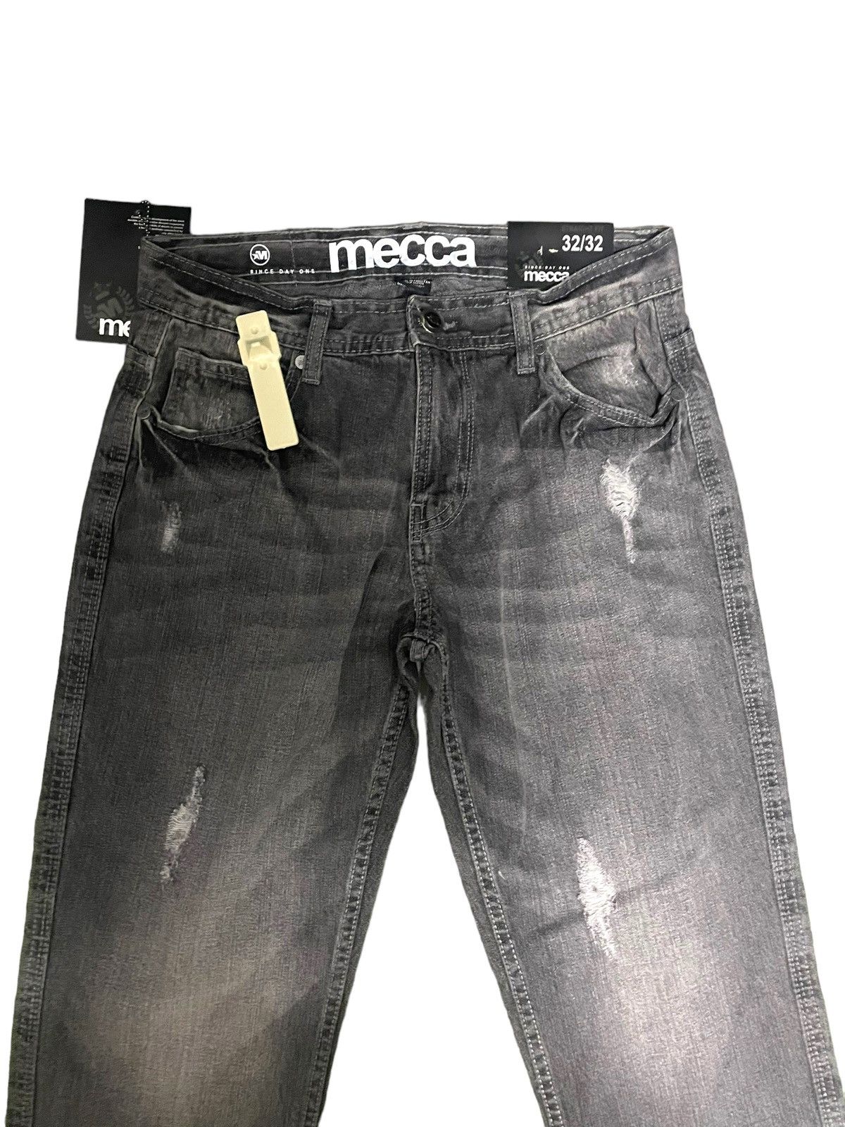 Mecca × Vintage Mecca Charcoal Wash Baggy Denim Jeans 32x32 Size US 32 / EU 48 - 3 Thumbnail