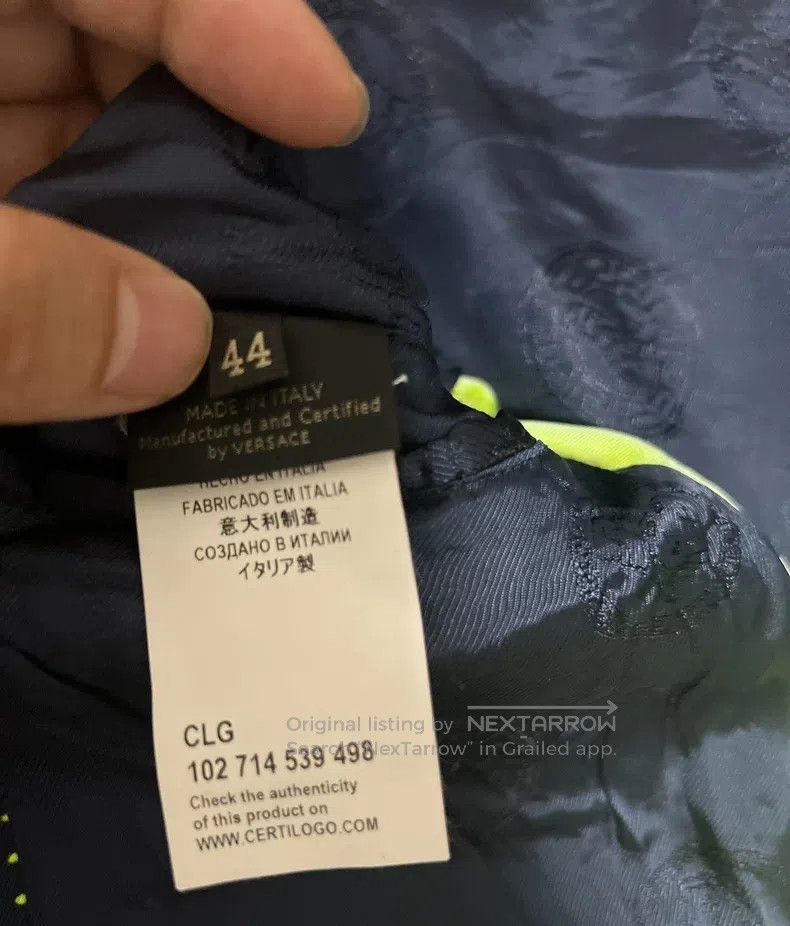 Versace Versace Men's casual coats Size US S / EU 44-46 / 1 - 9 Thumbnail
