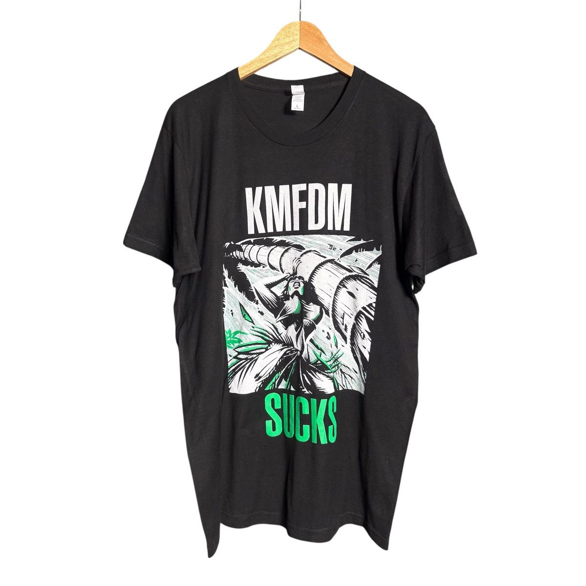 Band Tees KMFDM SUCKS Band Tee Size US L / EU 52-54 / 3 - 1 Thumbnail