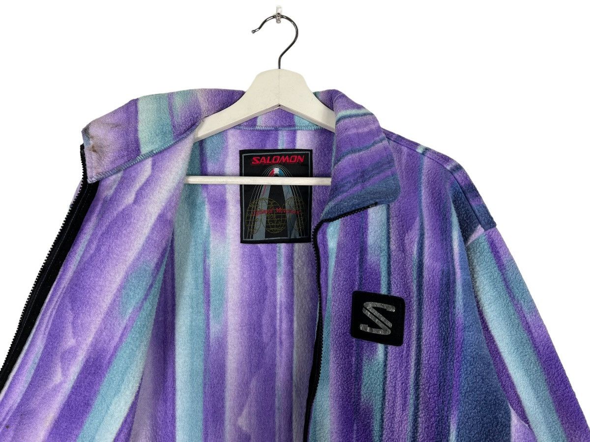 Salomon 🔥 90s VINTAGE SALOMON OPTIMAL MOVEMENT FLEECE JACKET Size US M / EU 48-50 / 2 - 10 Thumbnail