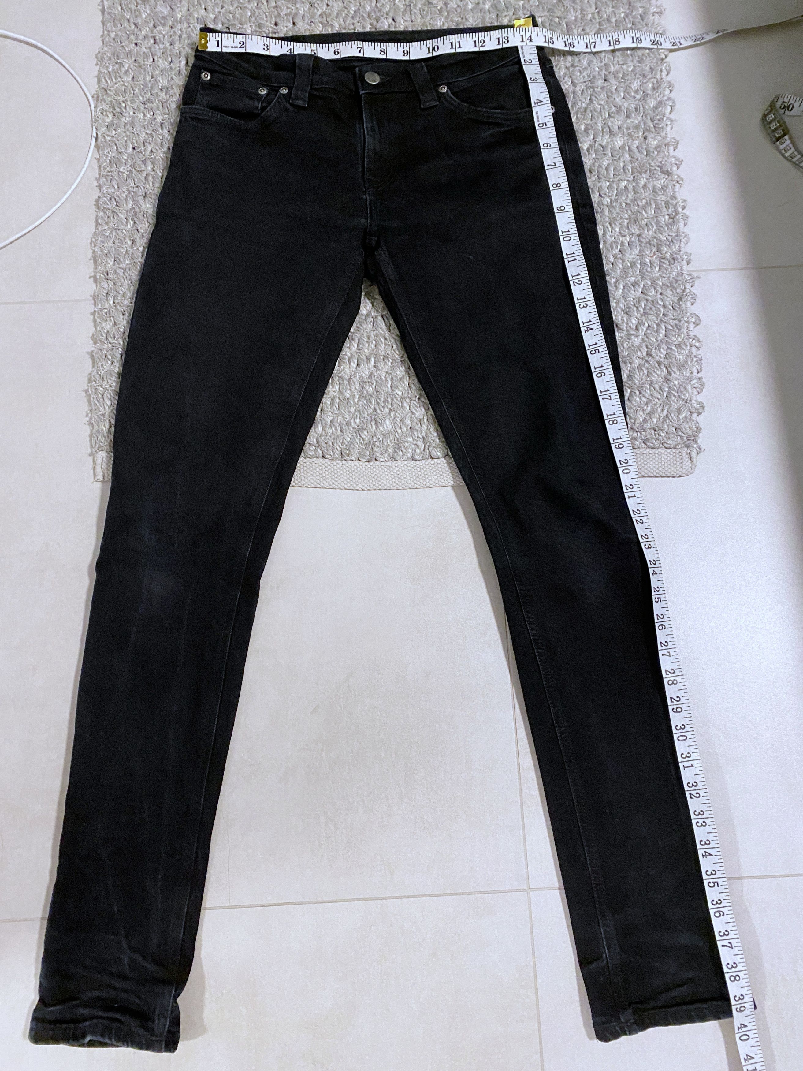 Nudie Jeans Nudie Jeans denim skinny lin black black size W 30 L 32 Size US 30 / EU 46 - 3 Thumbnail