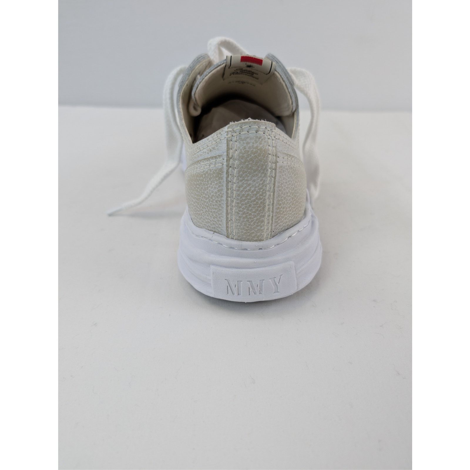 Maison MIHARA YASUHIRO o1rshd1 Hank Original Sole Brushed Sneaker in White Size US 12 / EU 45 - 16 Thumbnail