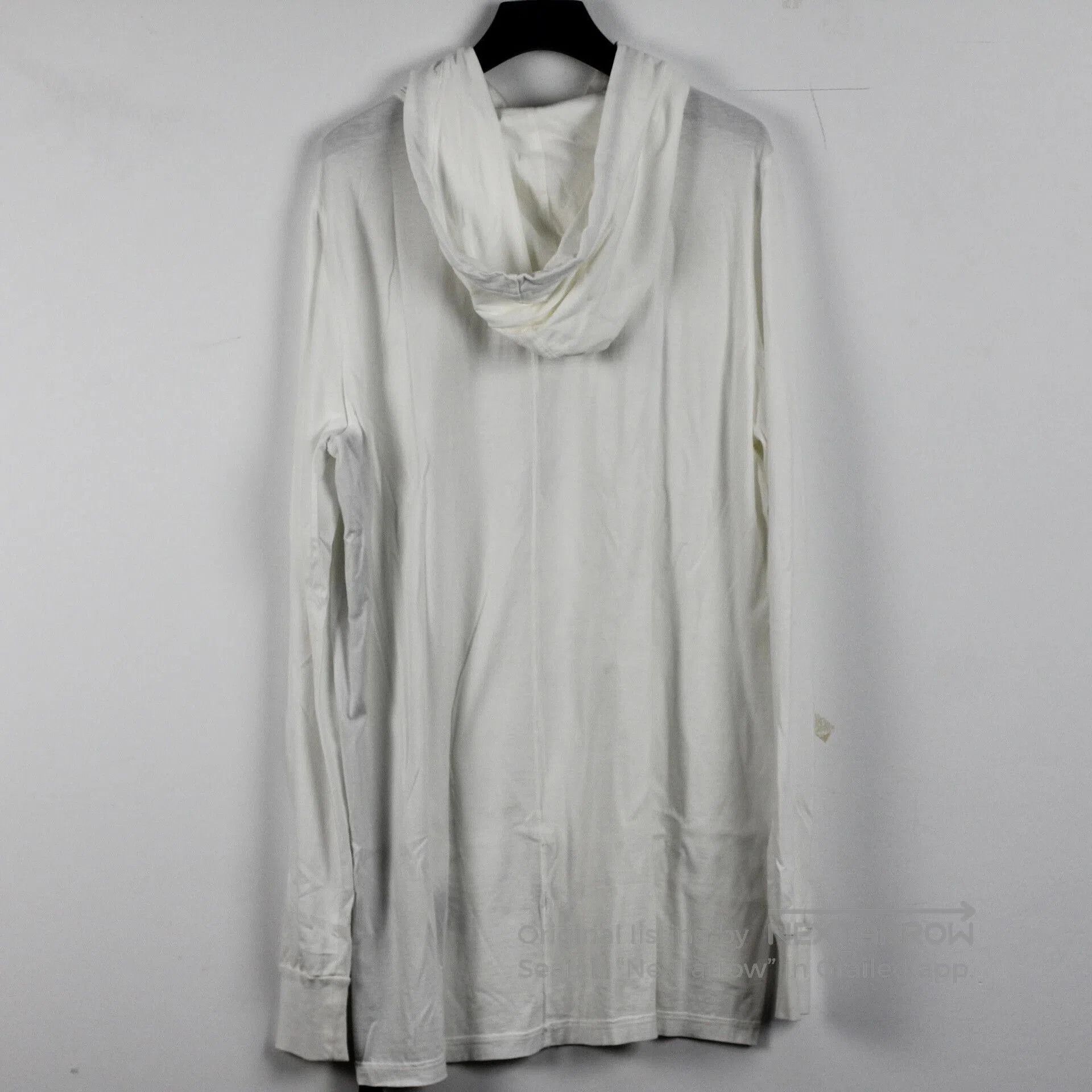Rick Owens rick owens white graphic hoodie for men. Size US L / EU 52-54 / 3 - 2 Thumbnail
