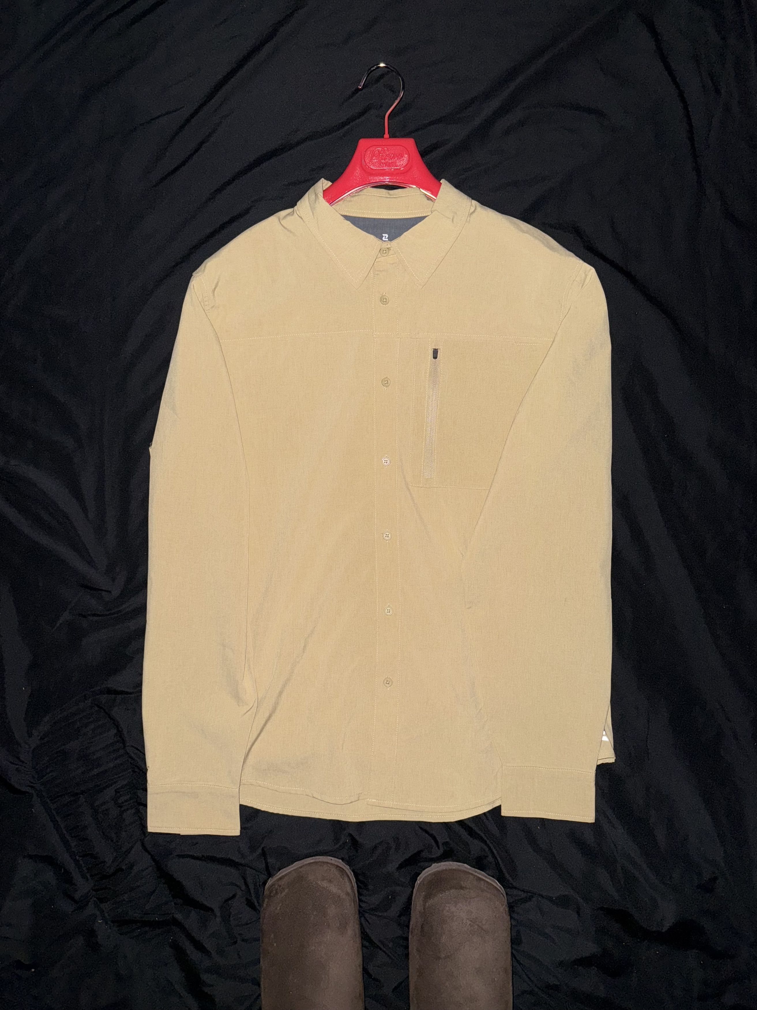 Zelos Watches tan zelos button up shirt Size US M / EU 48-50 / 2 - 1 Thumbnail