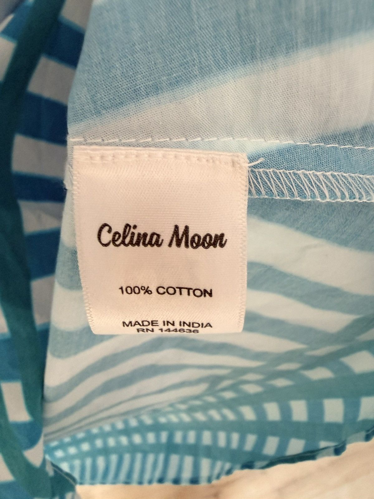 Other Celina Moon Blue Checkered Cards Midi Dress Queen Hearts M Size M / US 6-8 / IT 42-44 - 6 Thumbnail