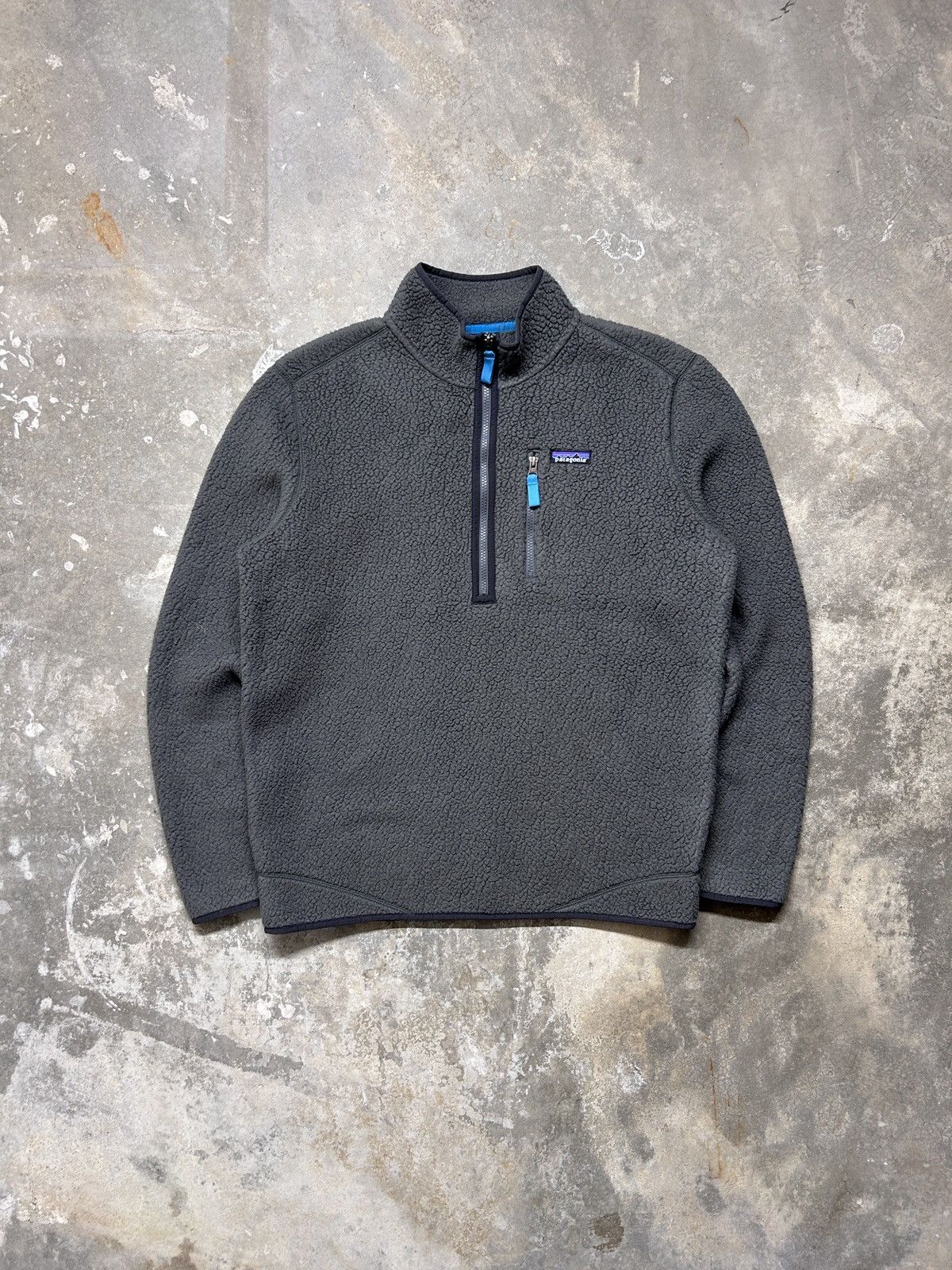 Patagonia Deep Fleece Quarter Zip Sweater