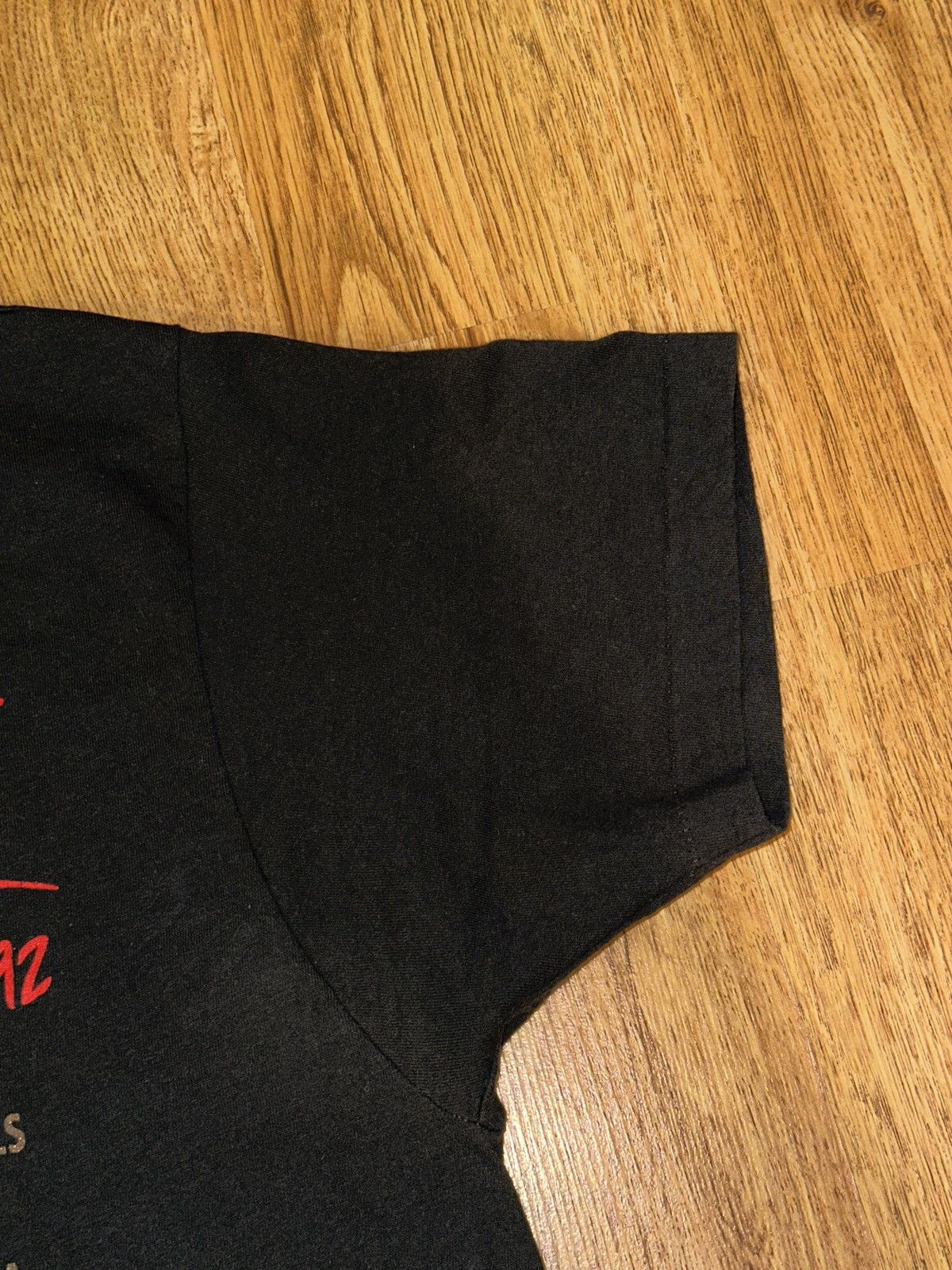 Rap Tees Single Stitch Vtg 1991 ROD STEWART Vagabond Heart Tour Tee Size US XL / EU 56 / 4 - 3 Thumbnail